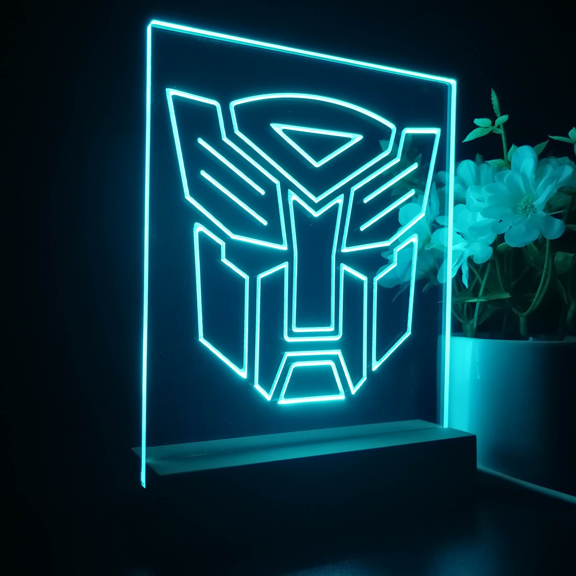 Transformers Autobots Night Light LED Sign