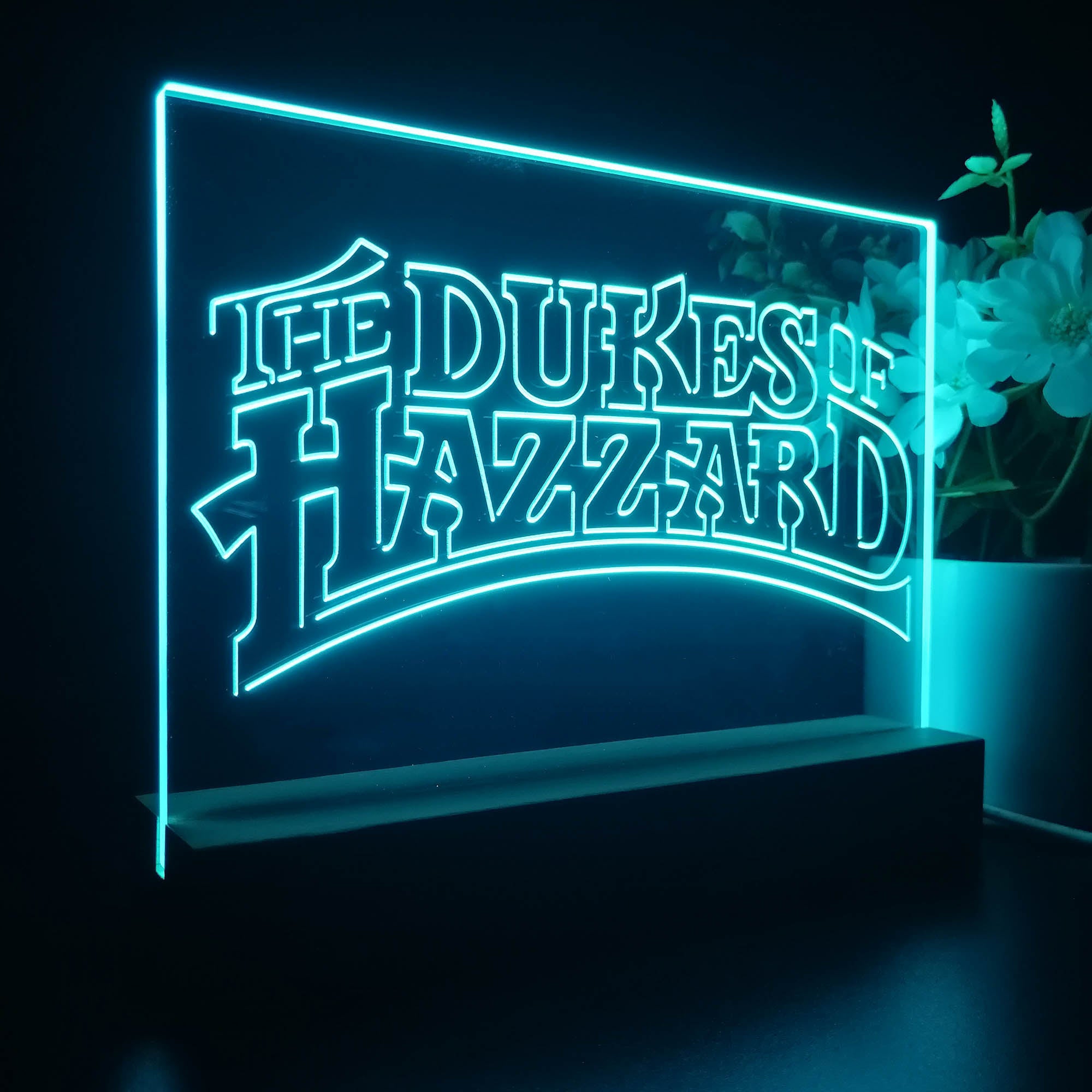 The Dukes of Hazzard Night Light LED Sign