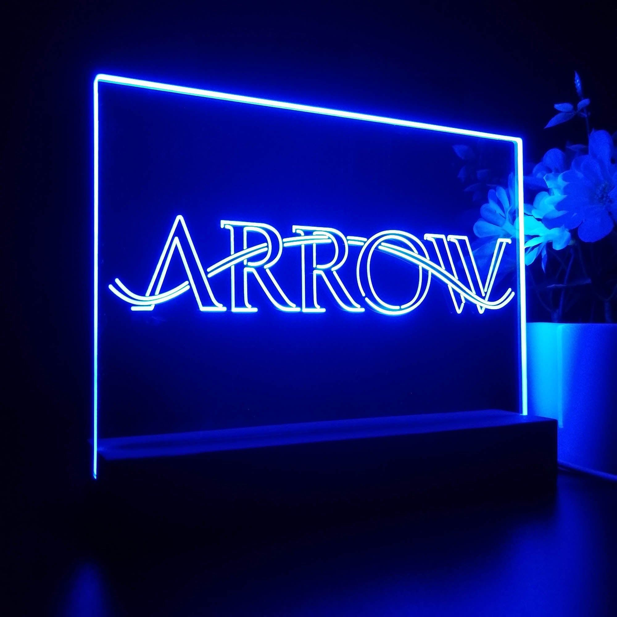 The Arrow Night Light LED Sign