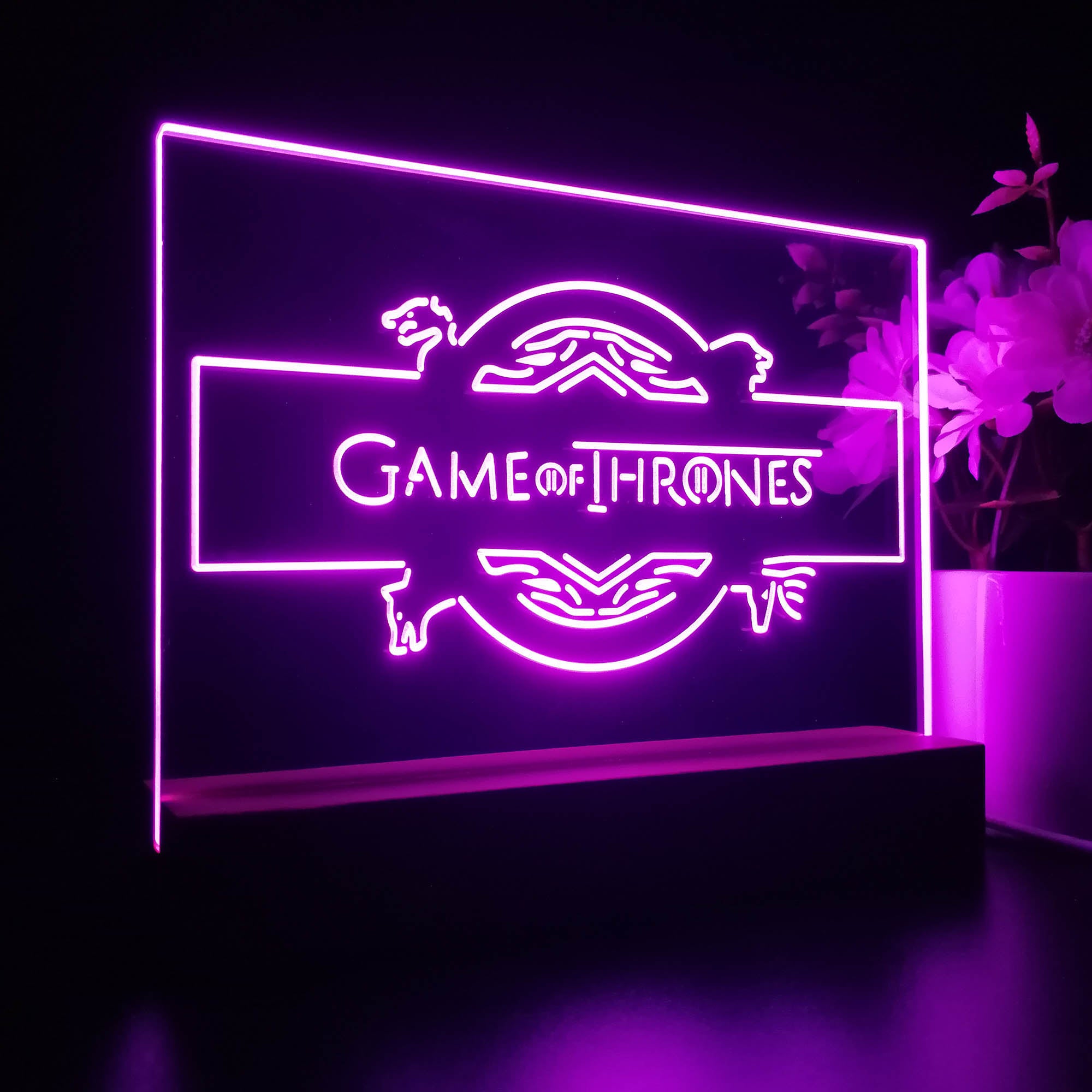 Game of Thrones Night Light LED Sign