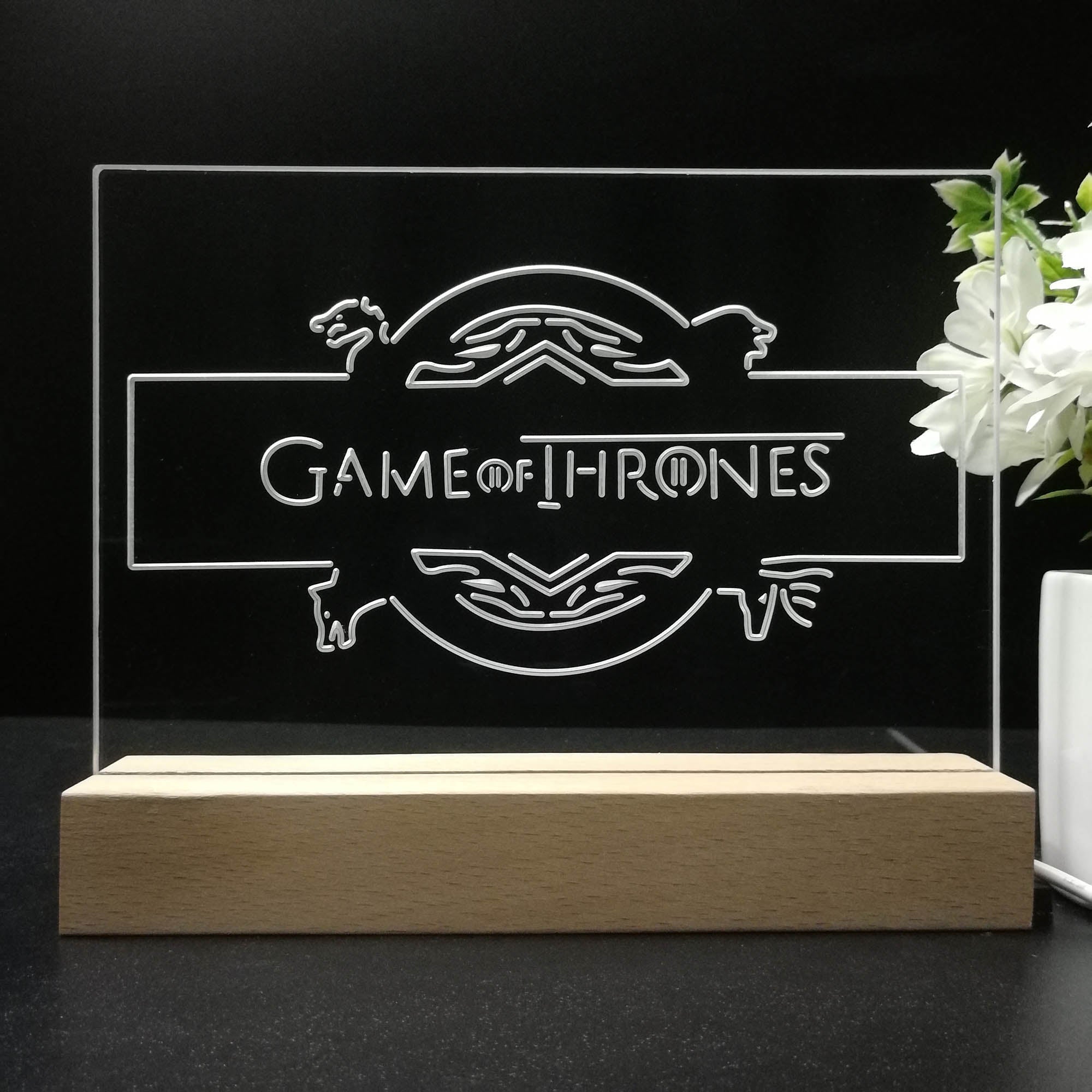 Game of Thrones Night Light LED Sign