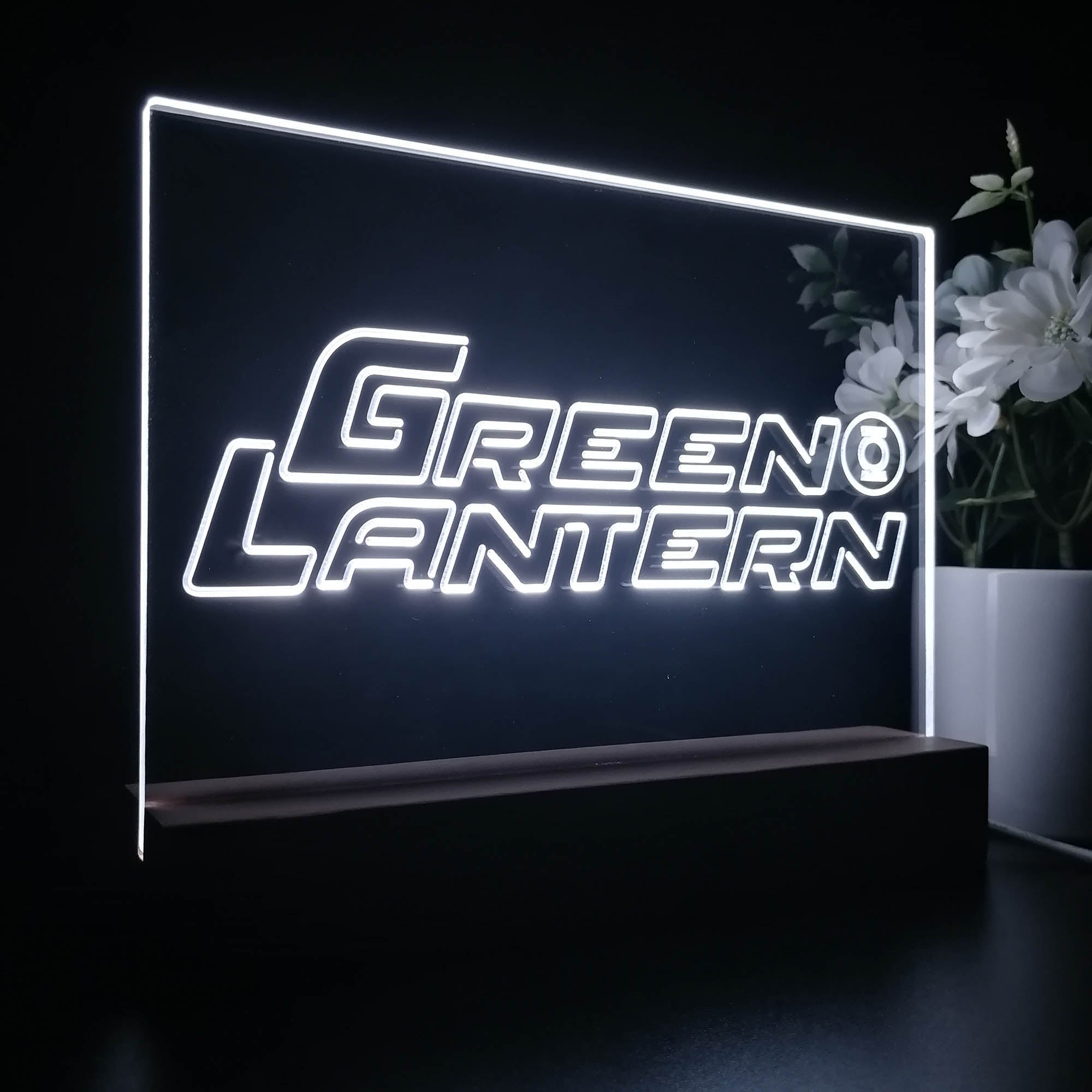 Green Lantern Night Light LED Sign