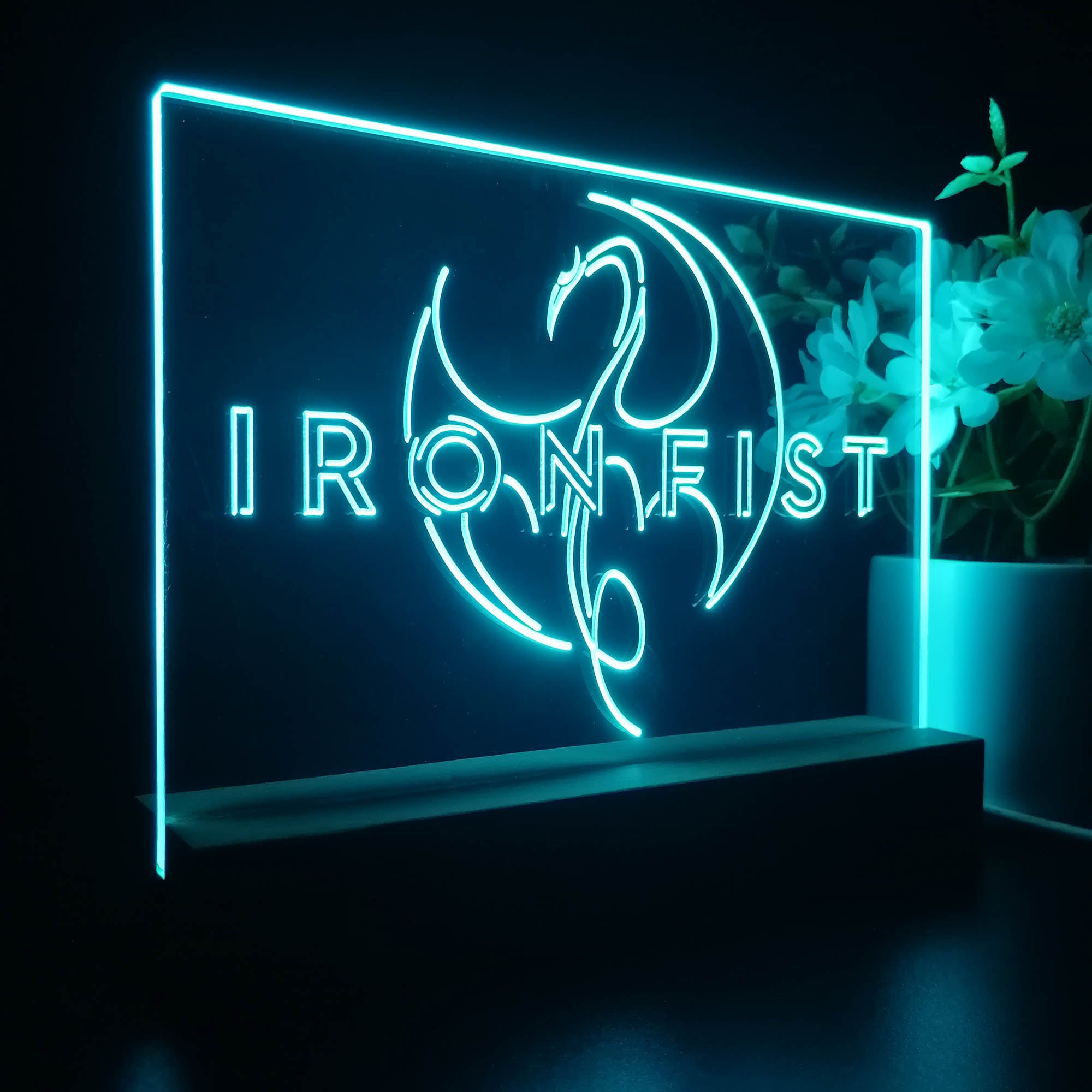Iron Fist Night Light LED Sign