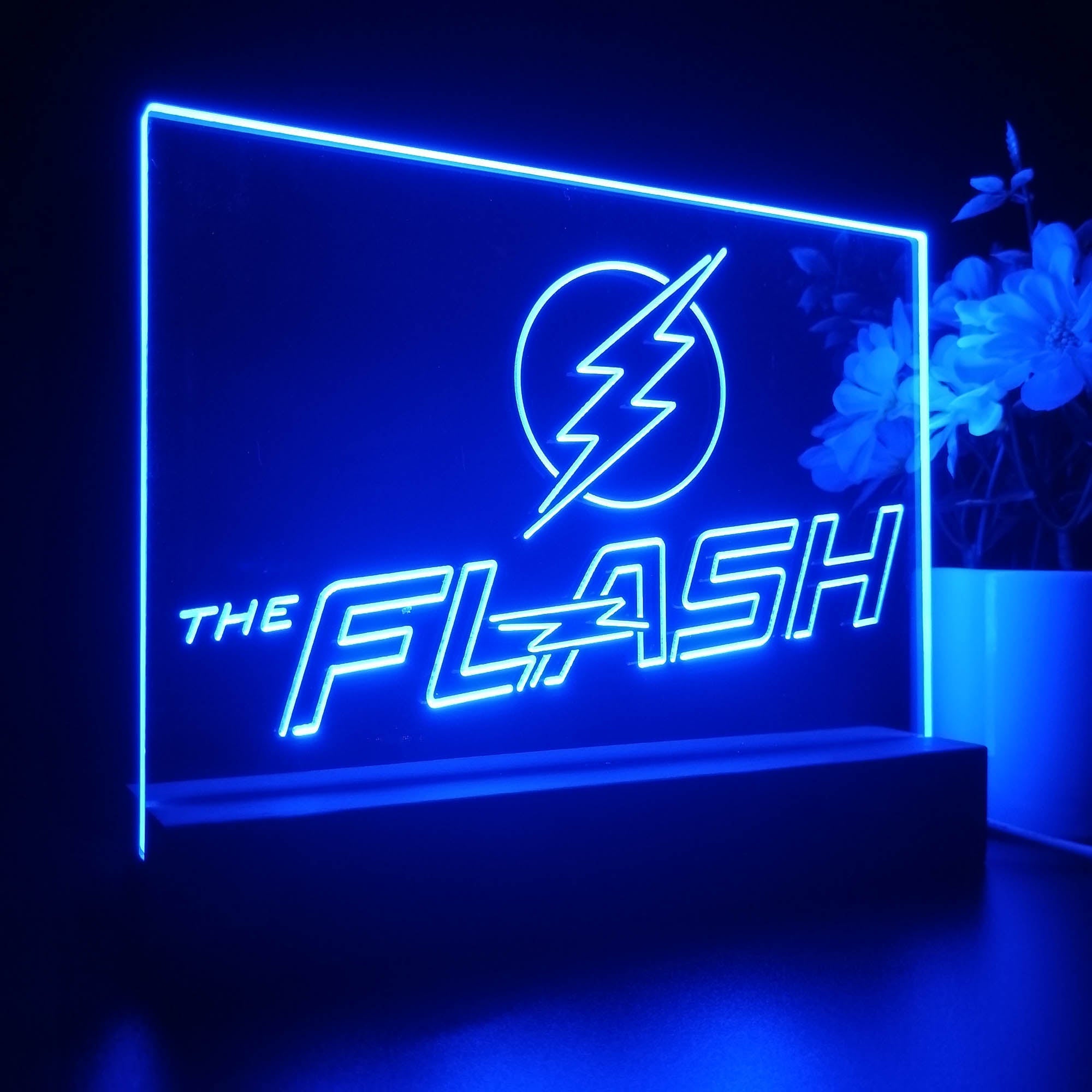 The Flash Night Light LED Sign