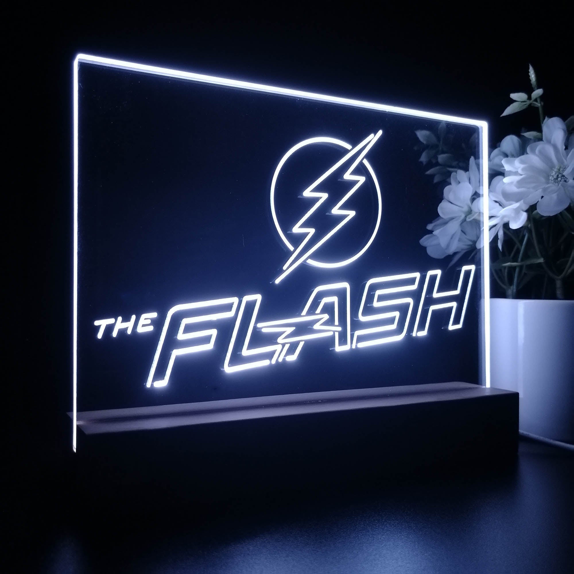 The Flash Night Light LED Sign