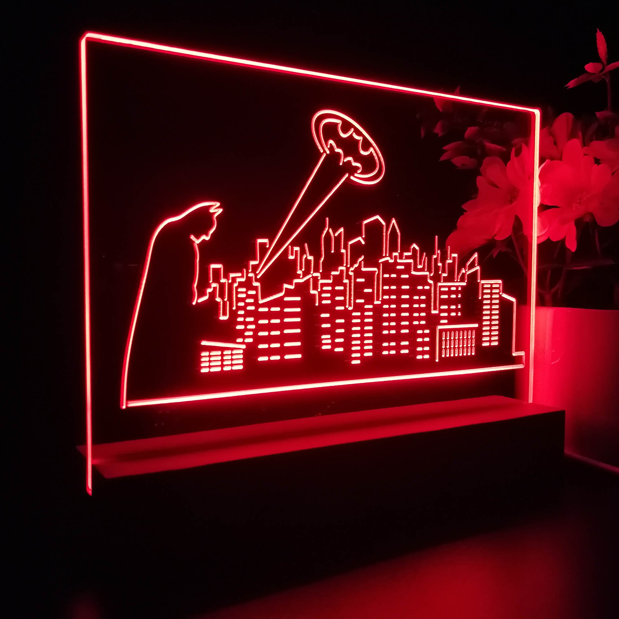 Gotham City Batman Night Light LED Sign