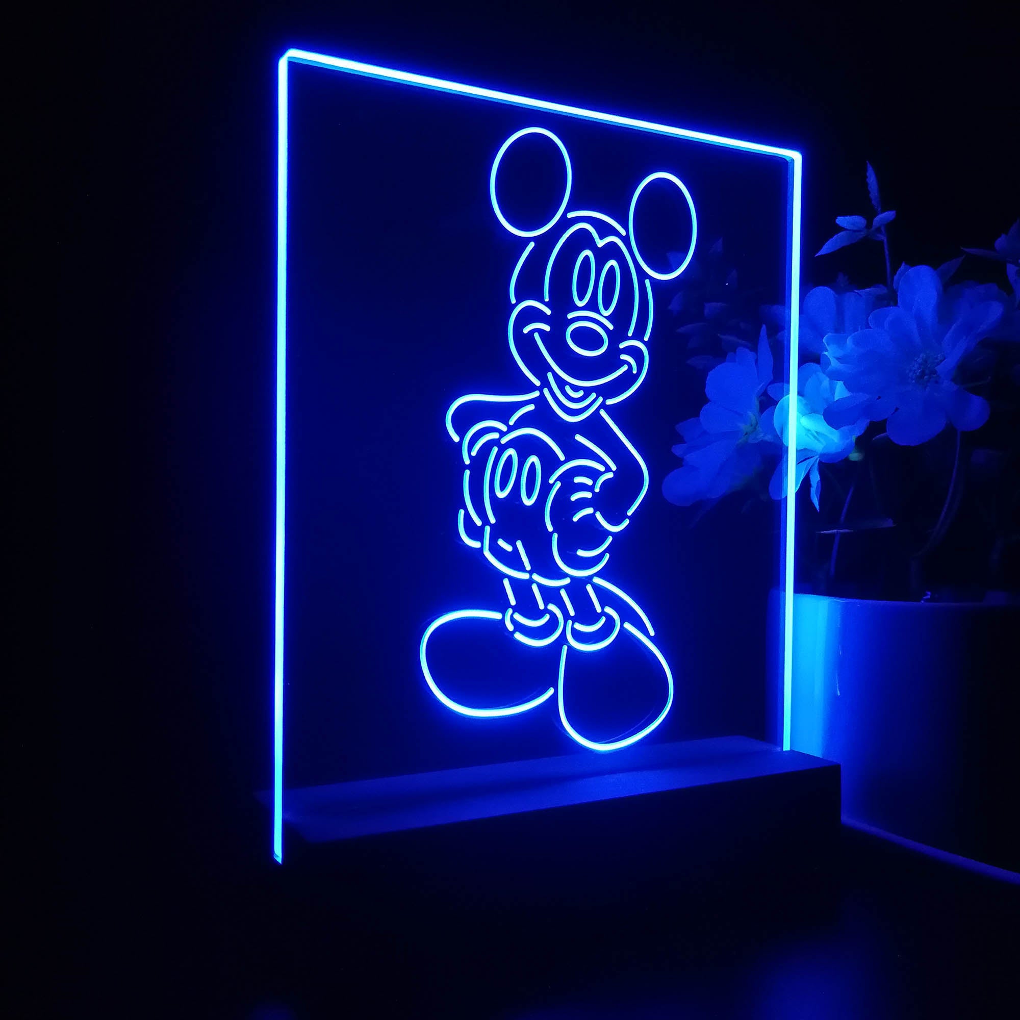 Mickeys Mouses Night Light LED Sign