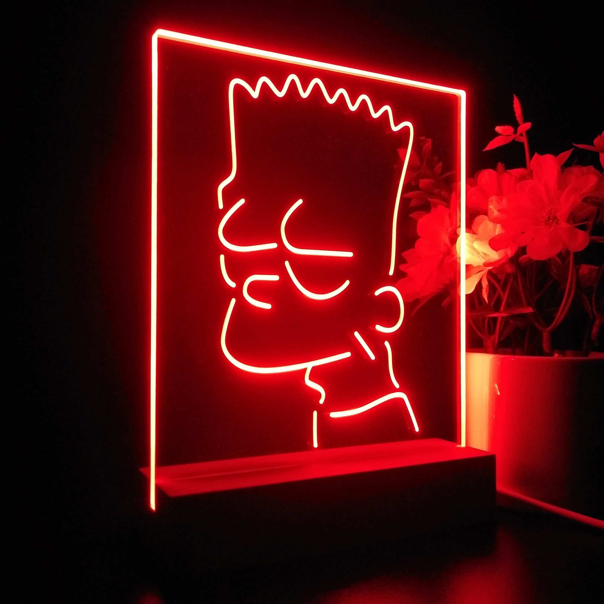 The Simpsons Night Light LED Sign