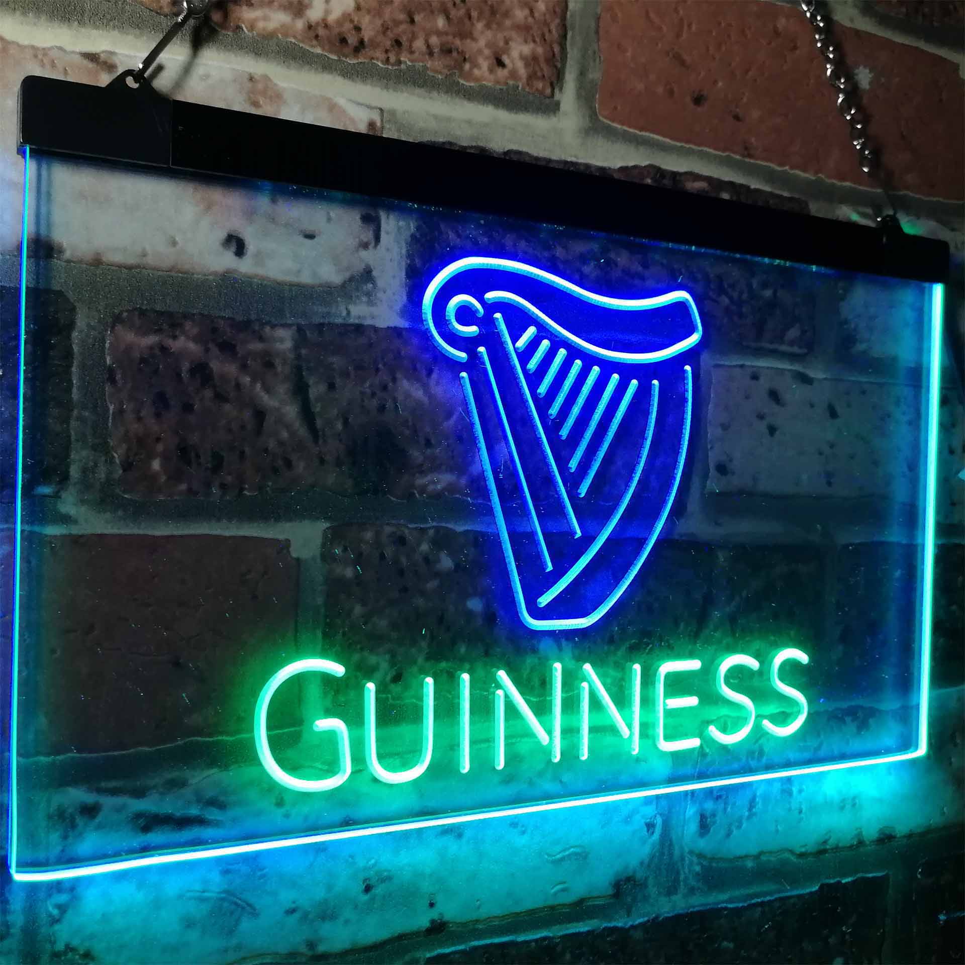 Guinnesses Ales Beer Bar LED Neon Sign