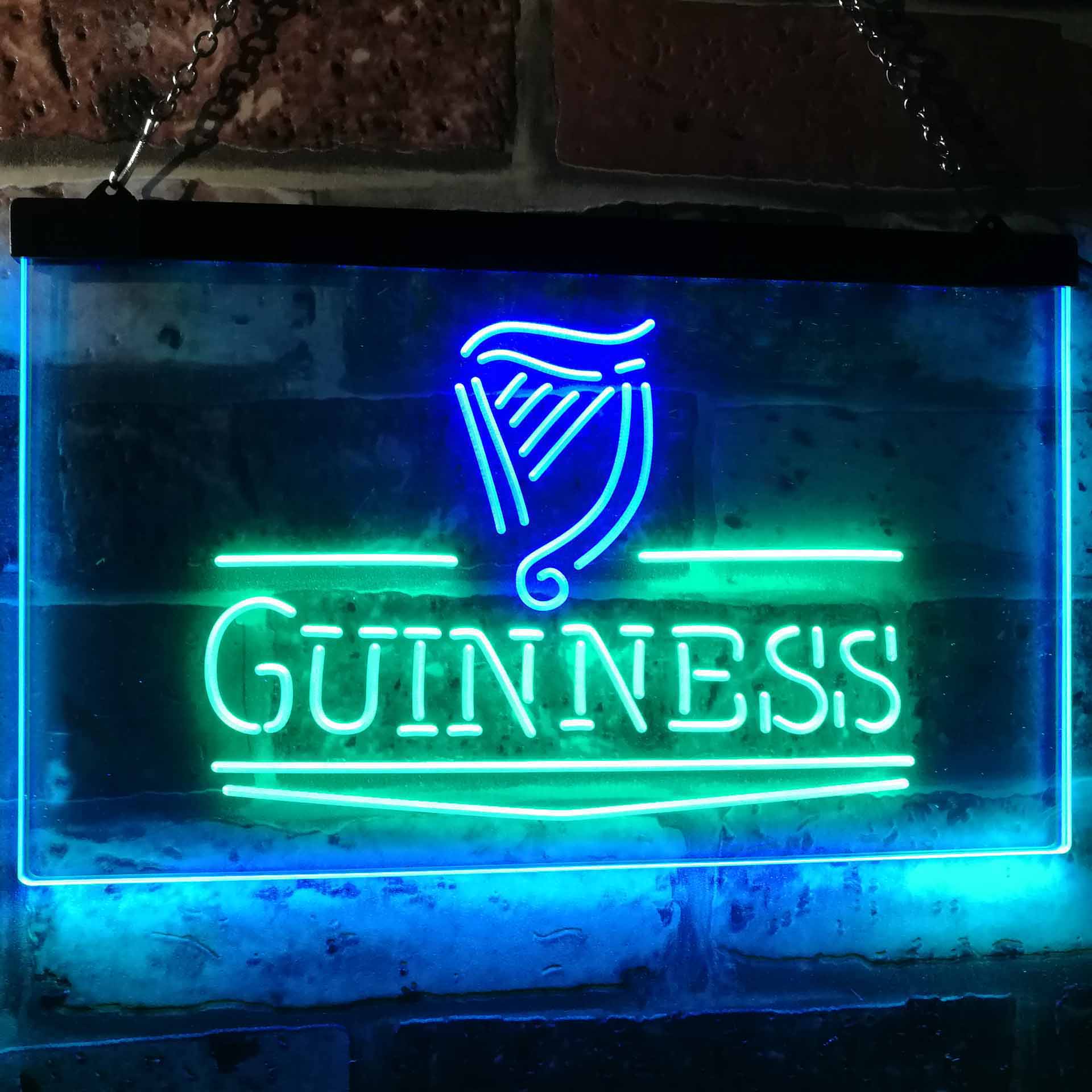 Guinnesss Classics Beer Bar LED Neon Sign