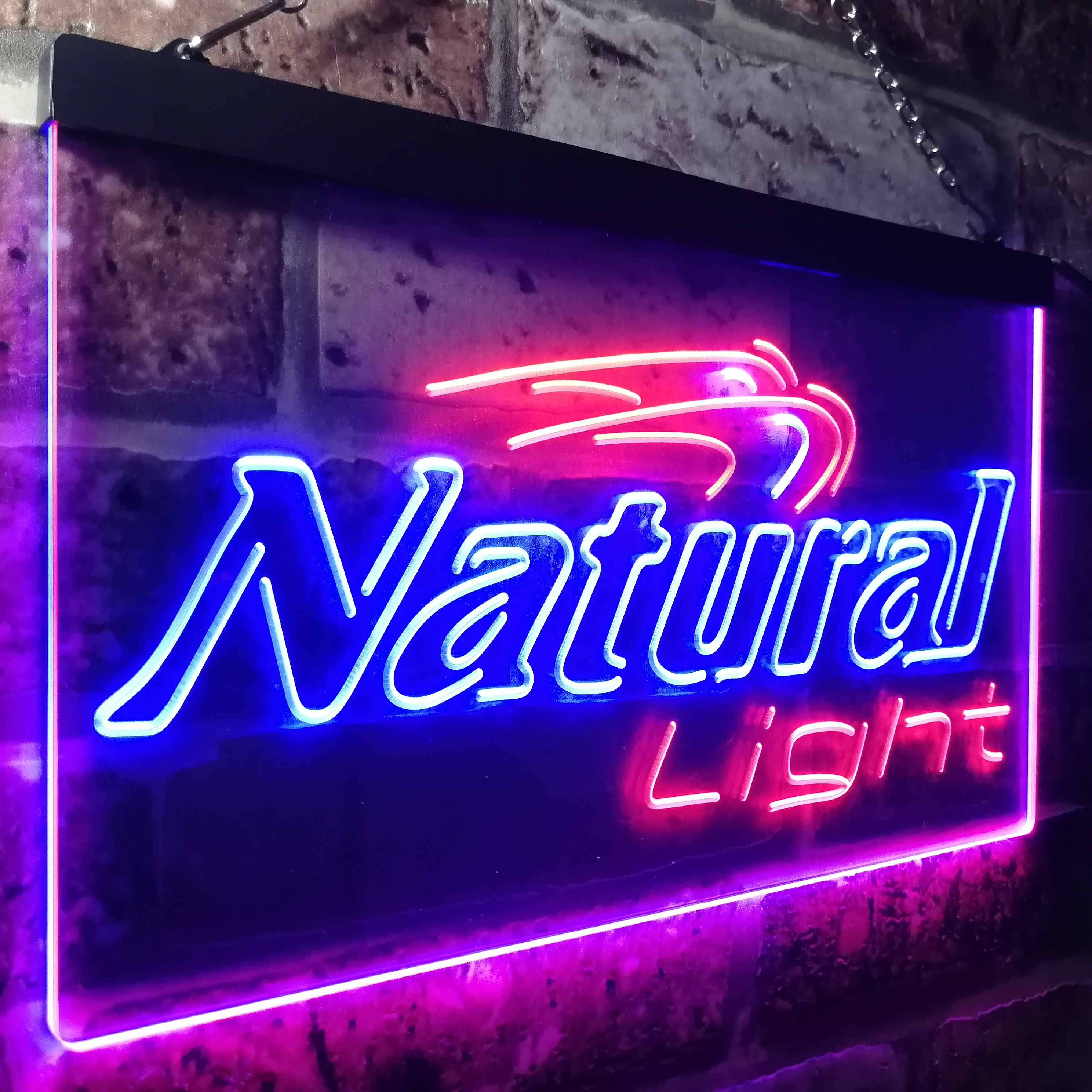 Naturals Lights Beer Bar Gift LED Neon Sign