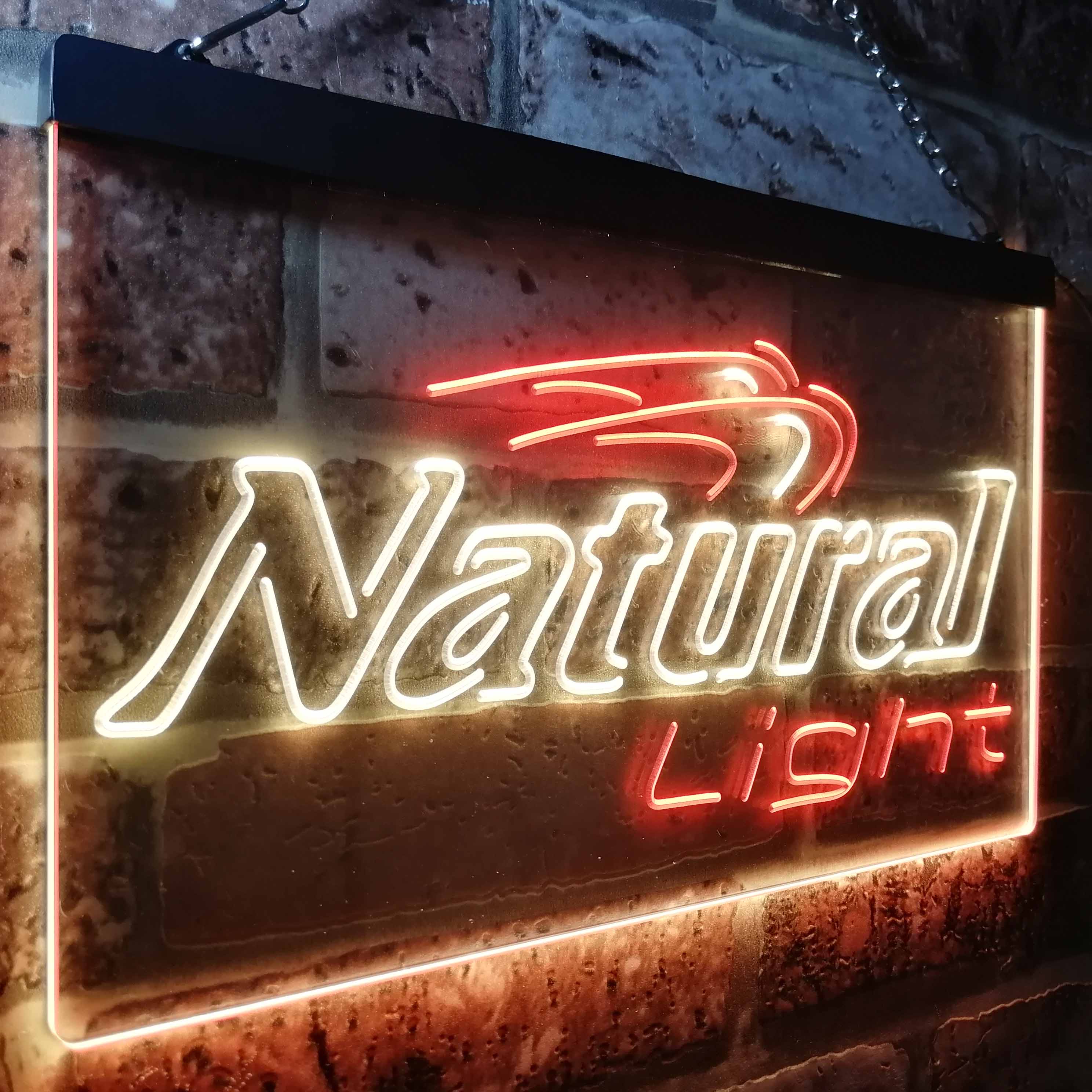 Naturals Lights Beer Bar Gift LED Neon Sign