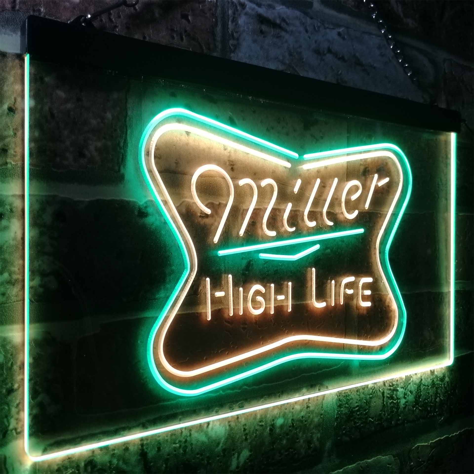 Miller High Life Beer LED Neon Sign
