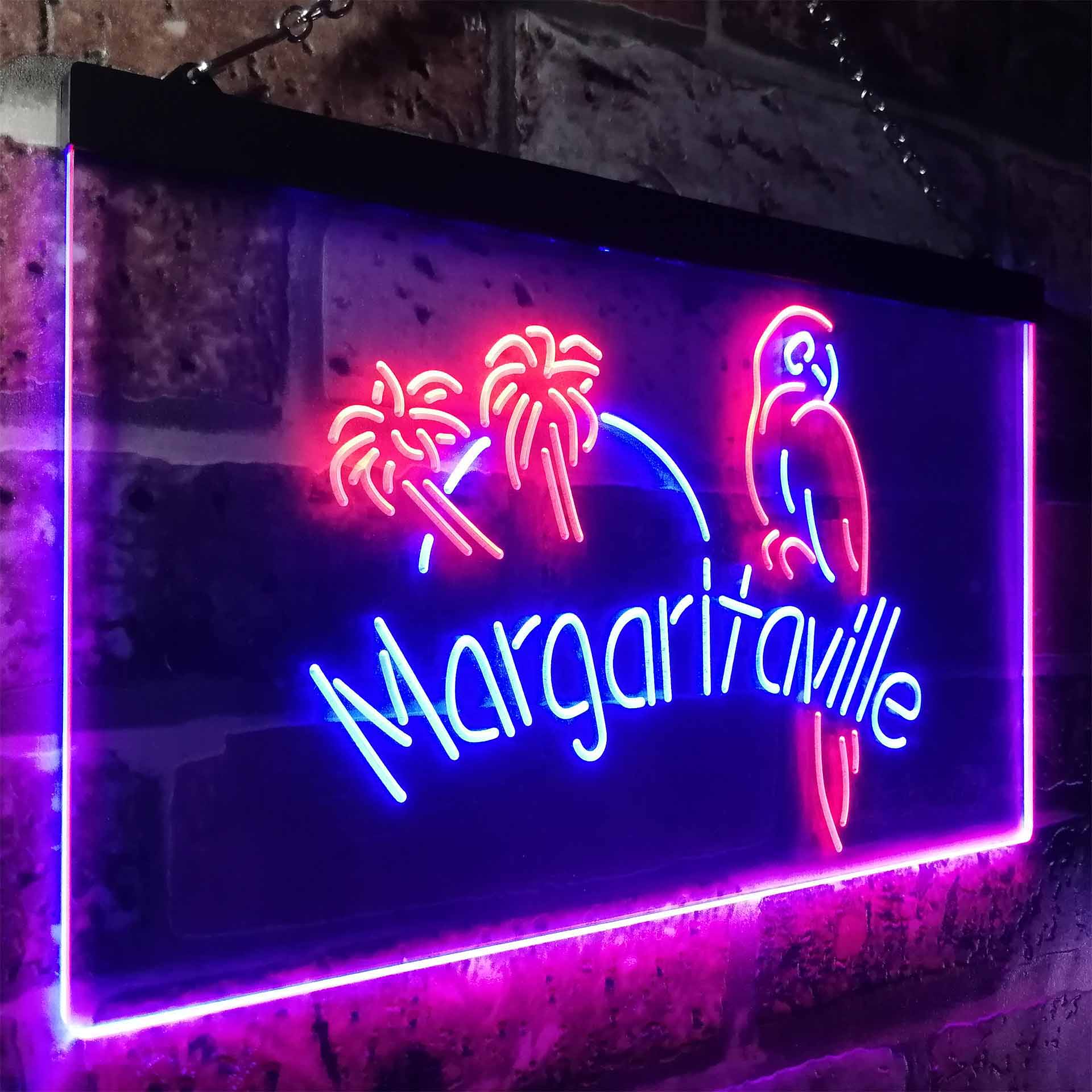 Jimmy Buffett Margaritaville LED Neon Sign