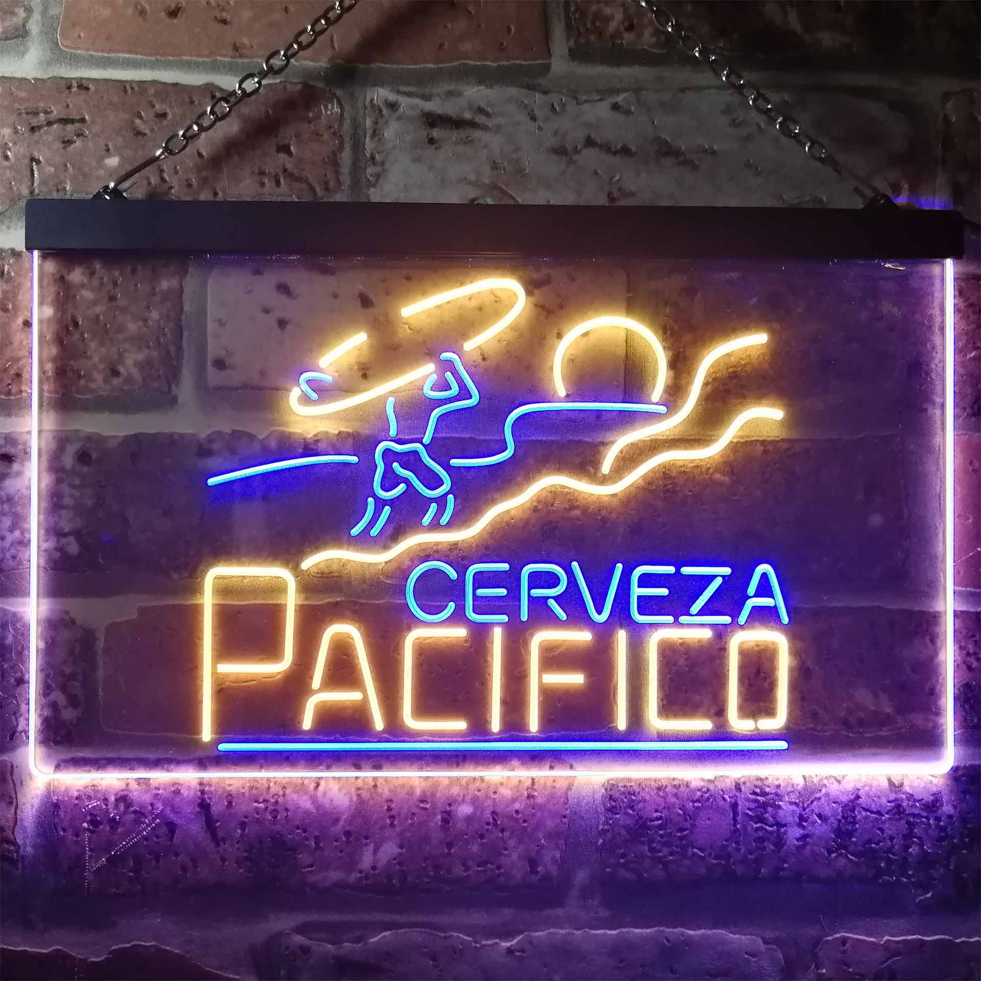 Pacifico Clara Mexican Cerveza LED Neon Sign