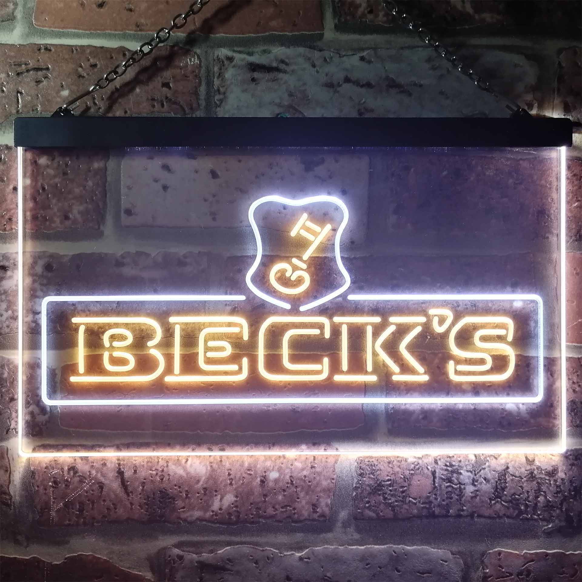 Beck's Beer LED Neon Sign