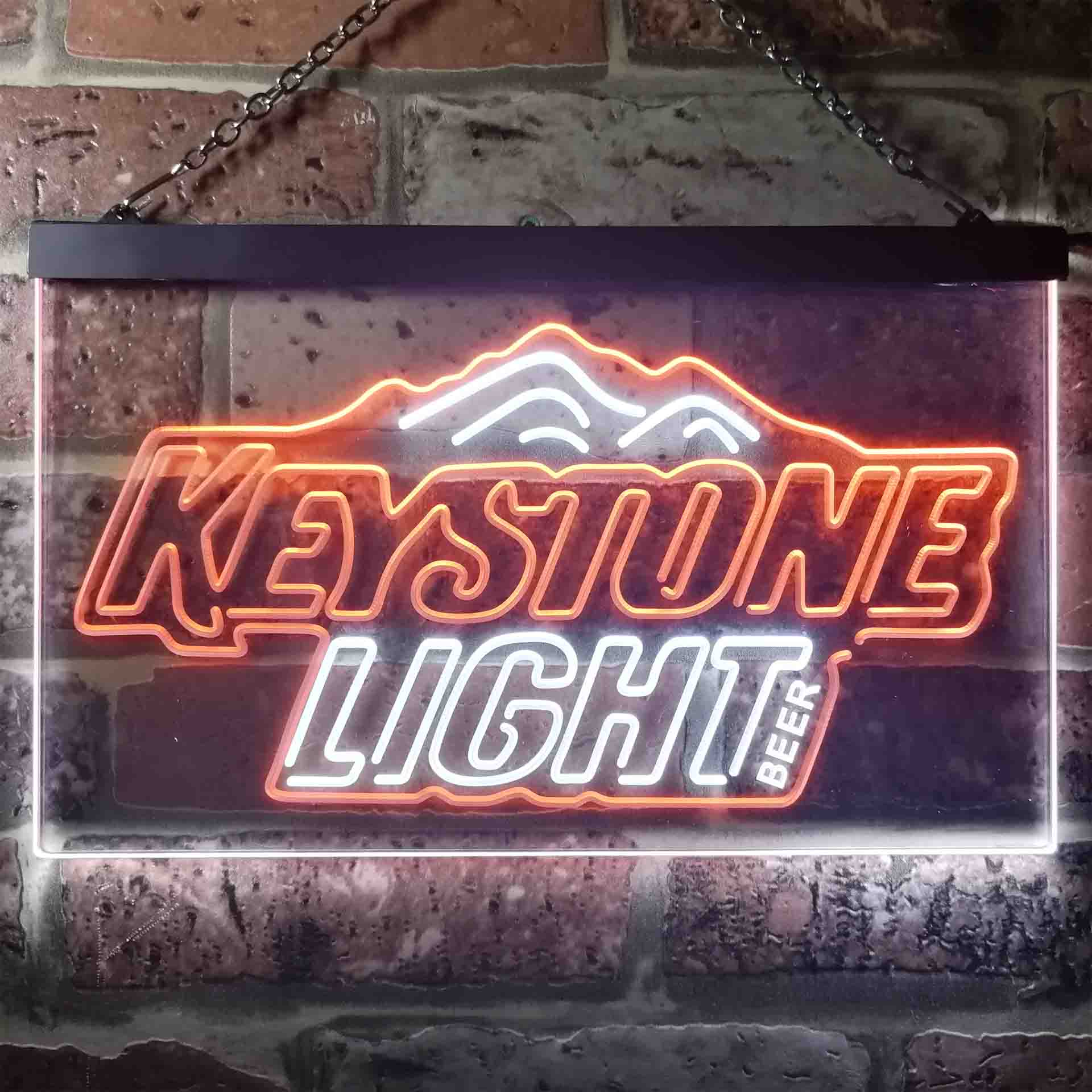 Keystones Light Beer LED Neon Sign