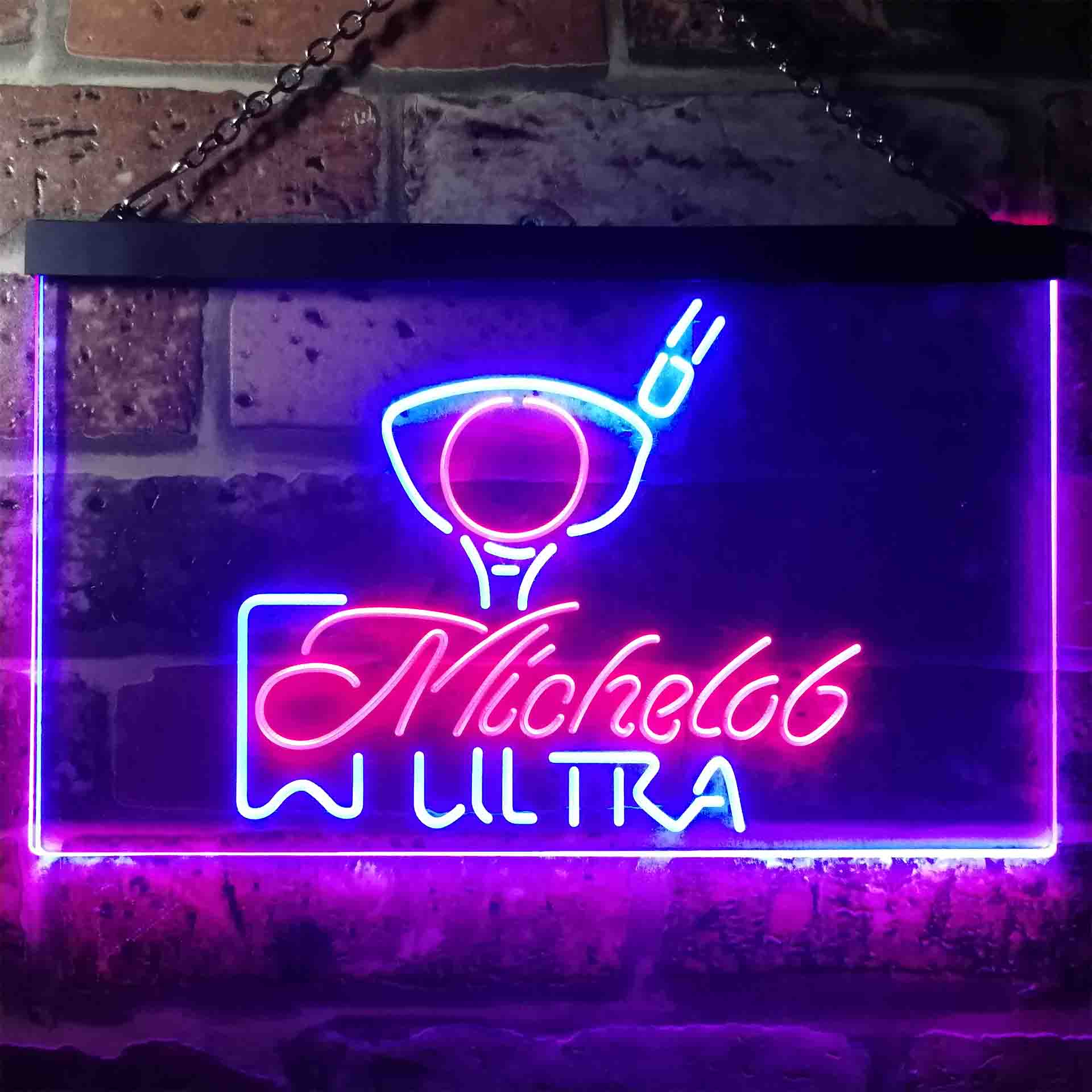 Michelob Ultra Golf Ball LED Neon Sign