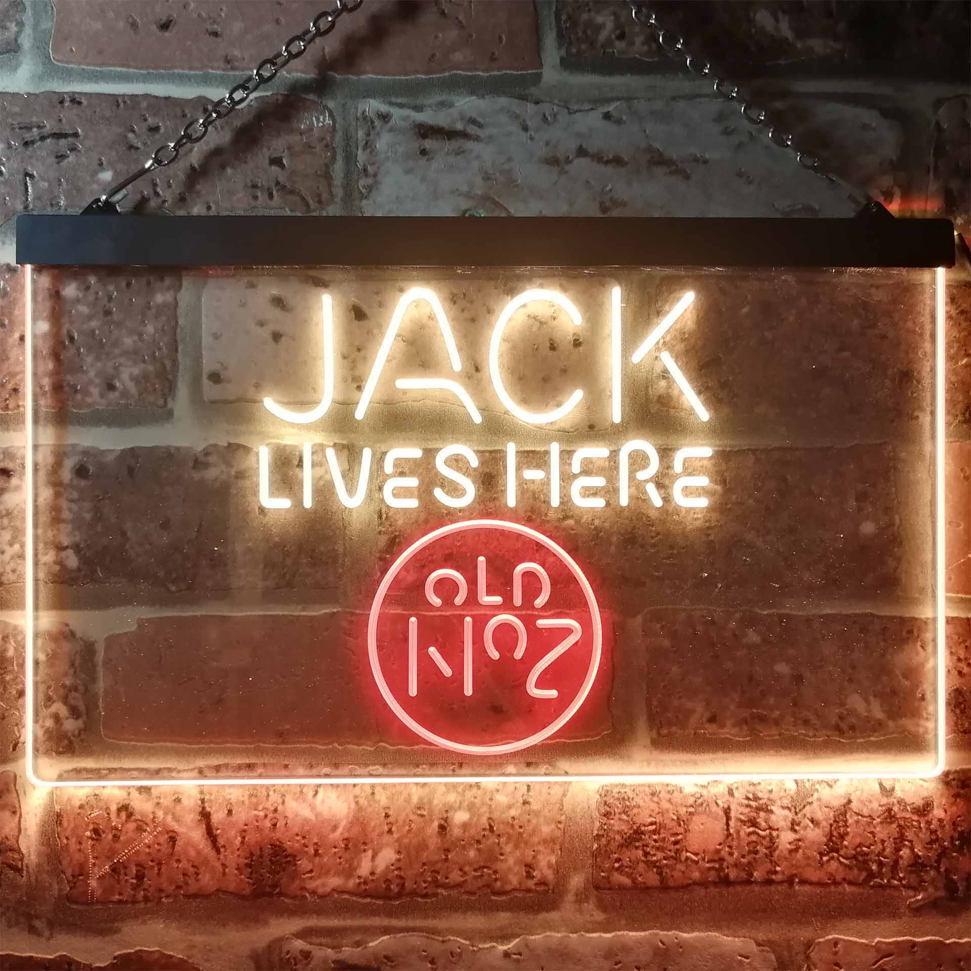 Jack Lives Here LED Neon Sign