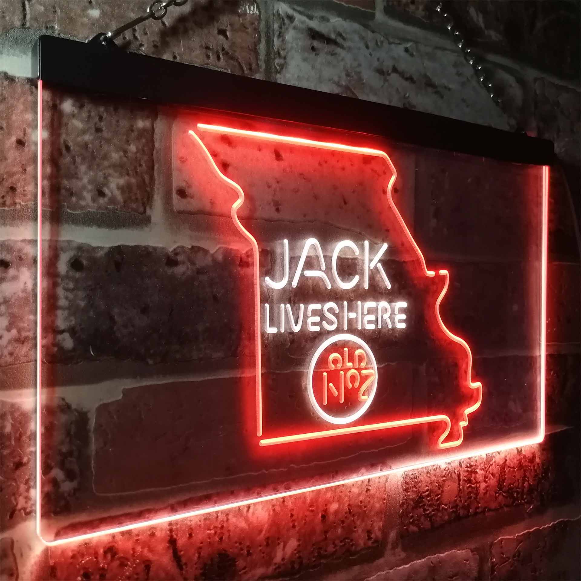 Missouri Jack Lives Here LED Neon Sign