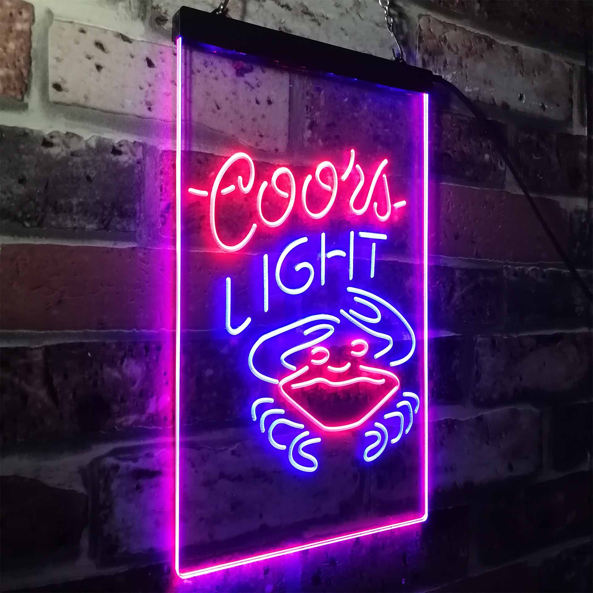 Coors Light Crab Bar LED Neon Sign