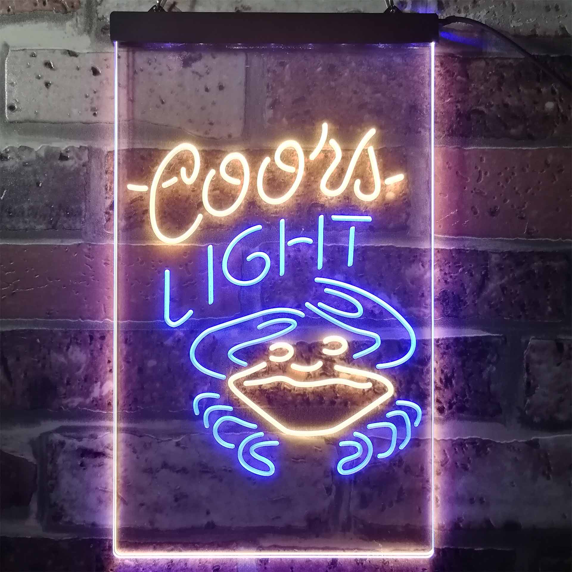 Coors Light Crab Bar LED Neon Sign