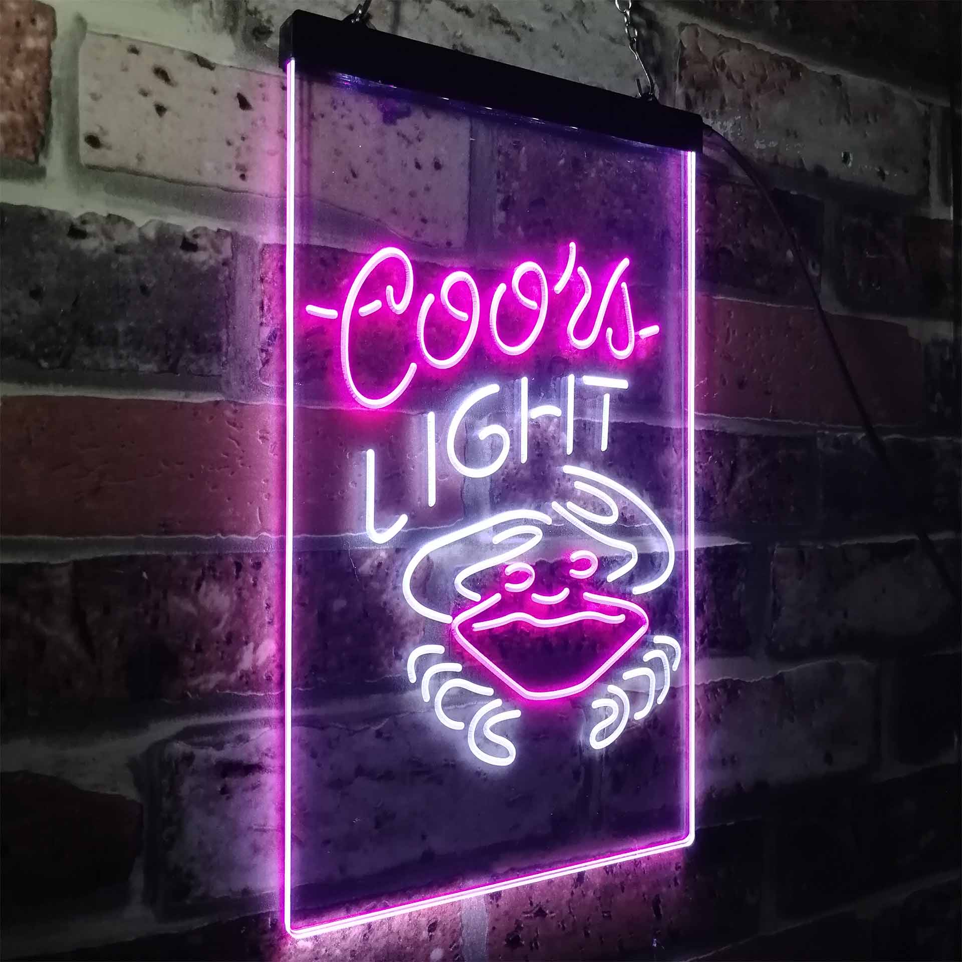 Coors Light Crab Bar LED Neon Sign