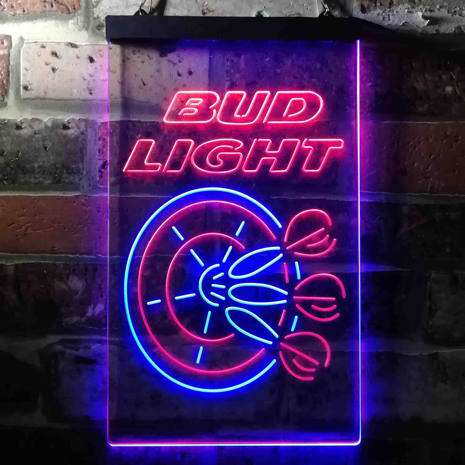Buds Led Neon Light Dart Bar Beer Decoration Gifts LED Neon Sign