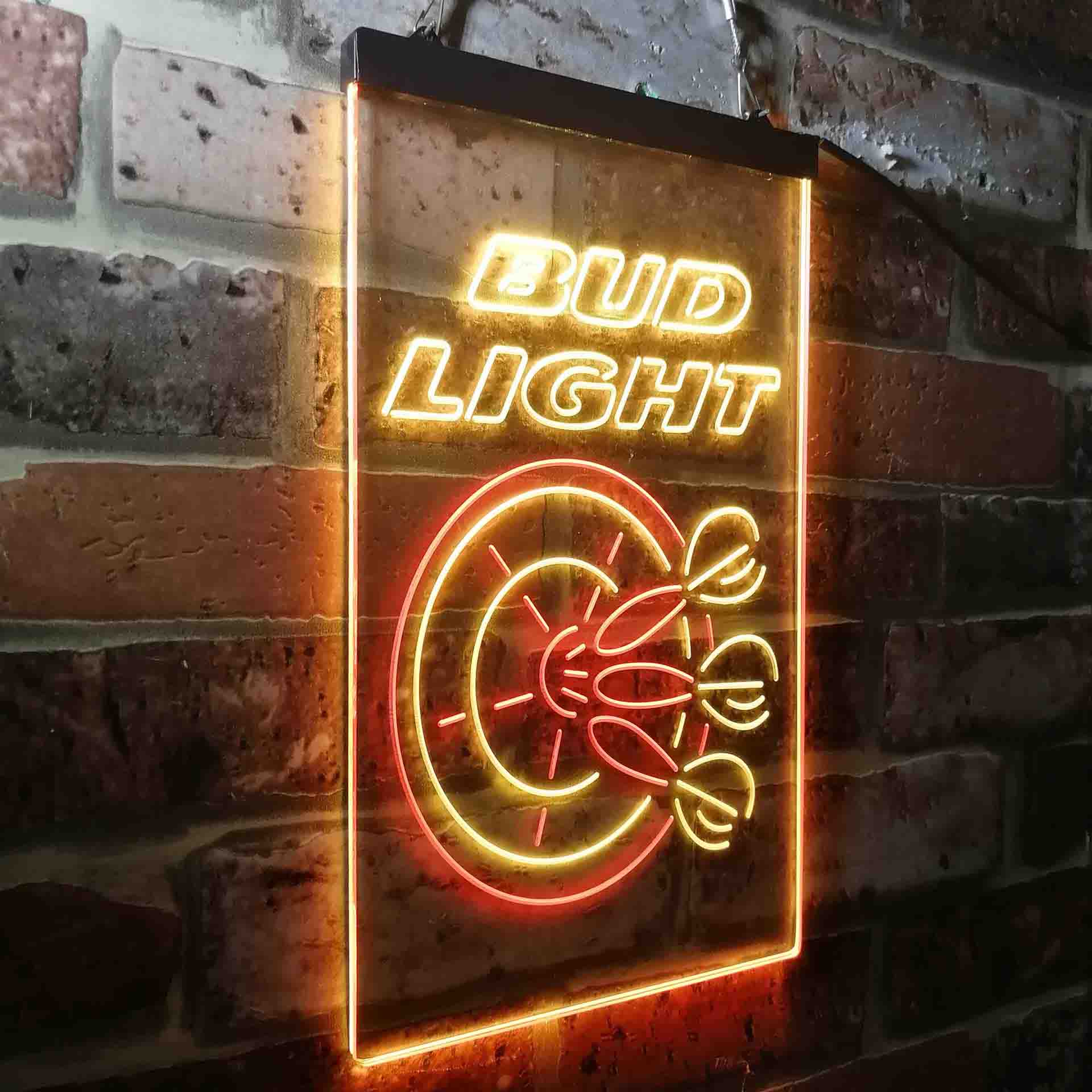 Buds Led Neon Light Dart Bar Beer Decoration Gifts LED Neon Sign