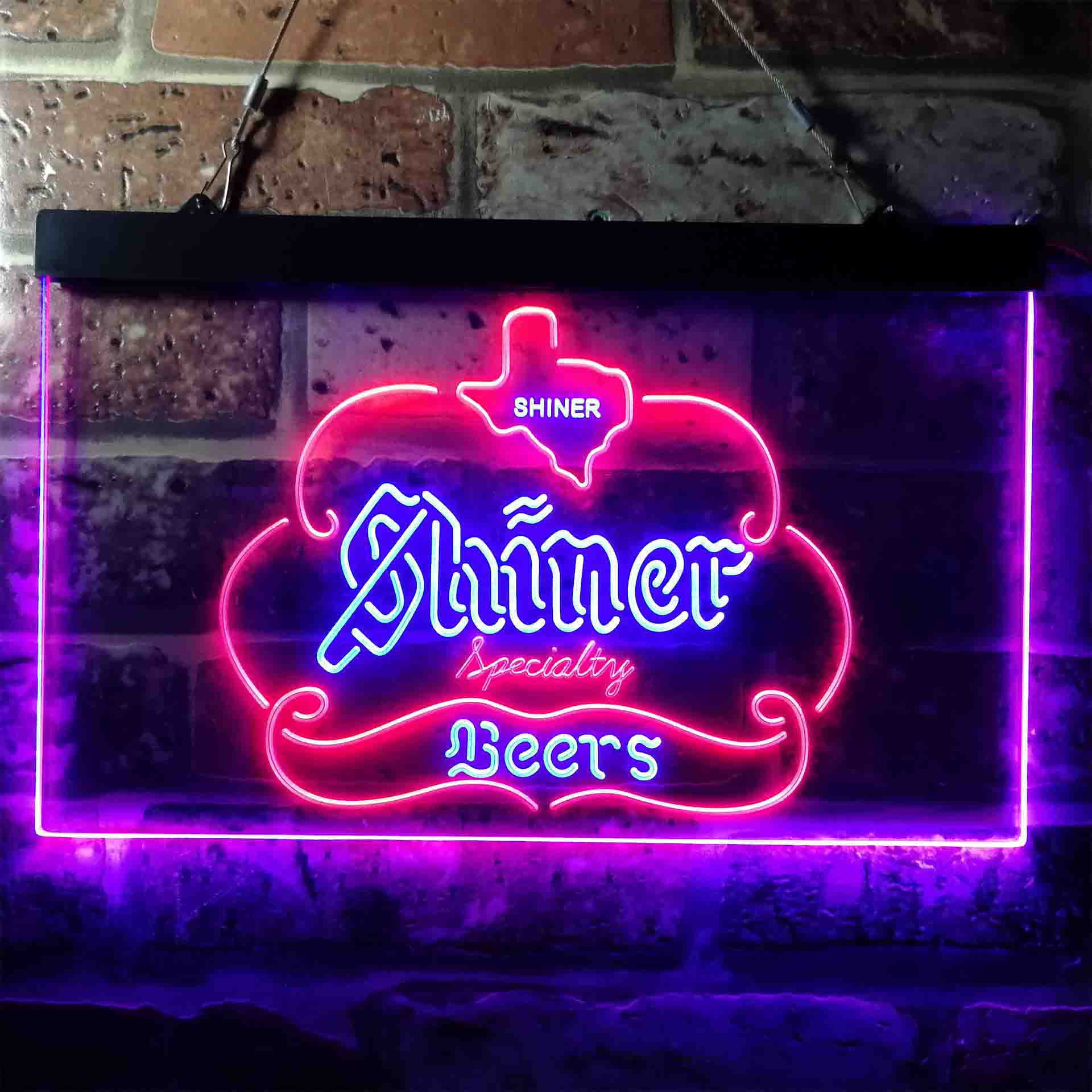 Shiner Beer Specialty Bar LED Neon Sign