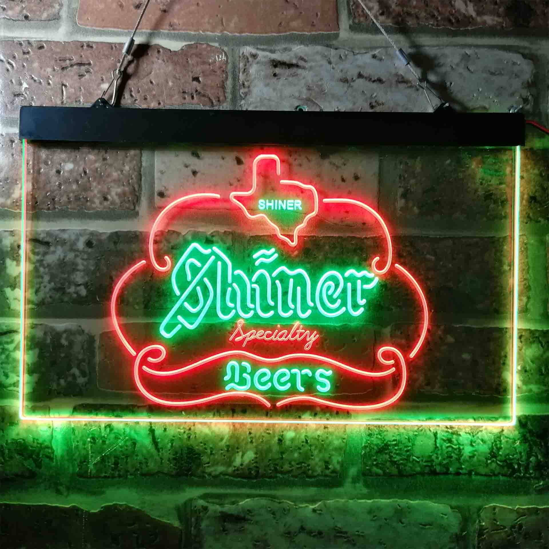 Shiner Beer Specialty Bar LED Neon Sign