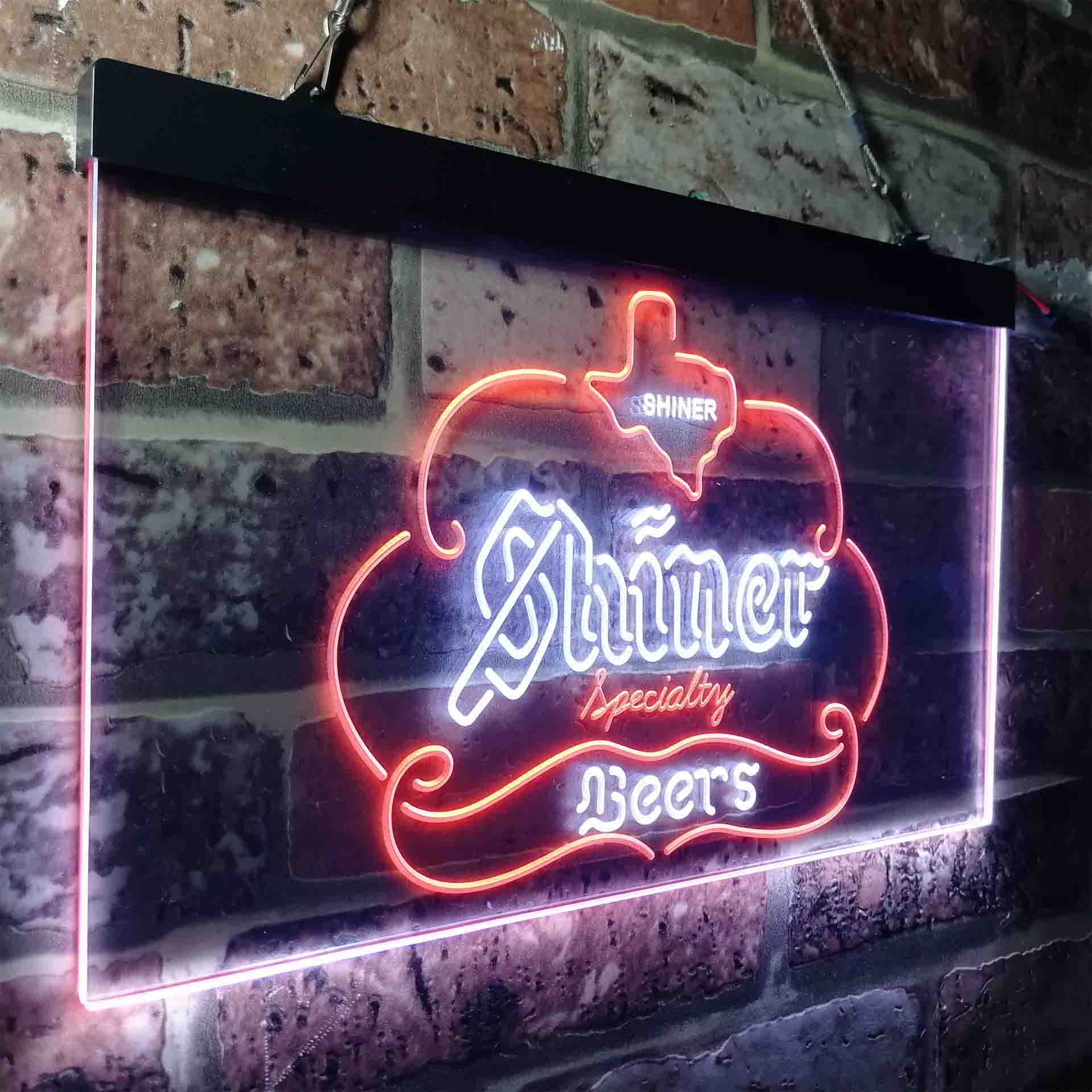 Shiner Beer Specialty Bar LED Neon Sign