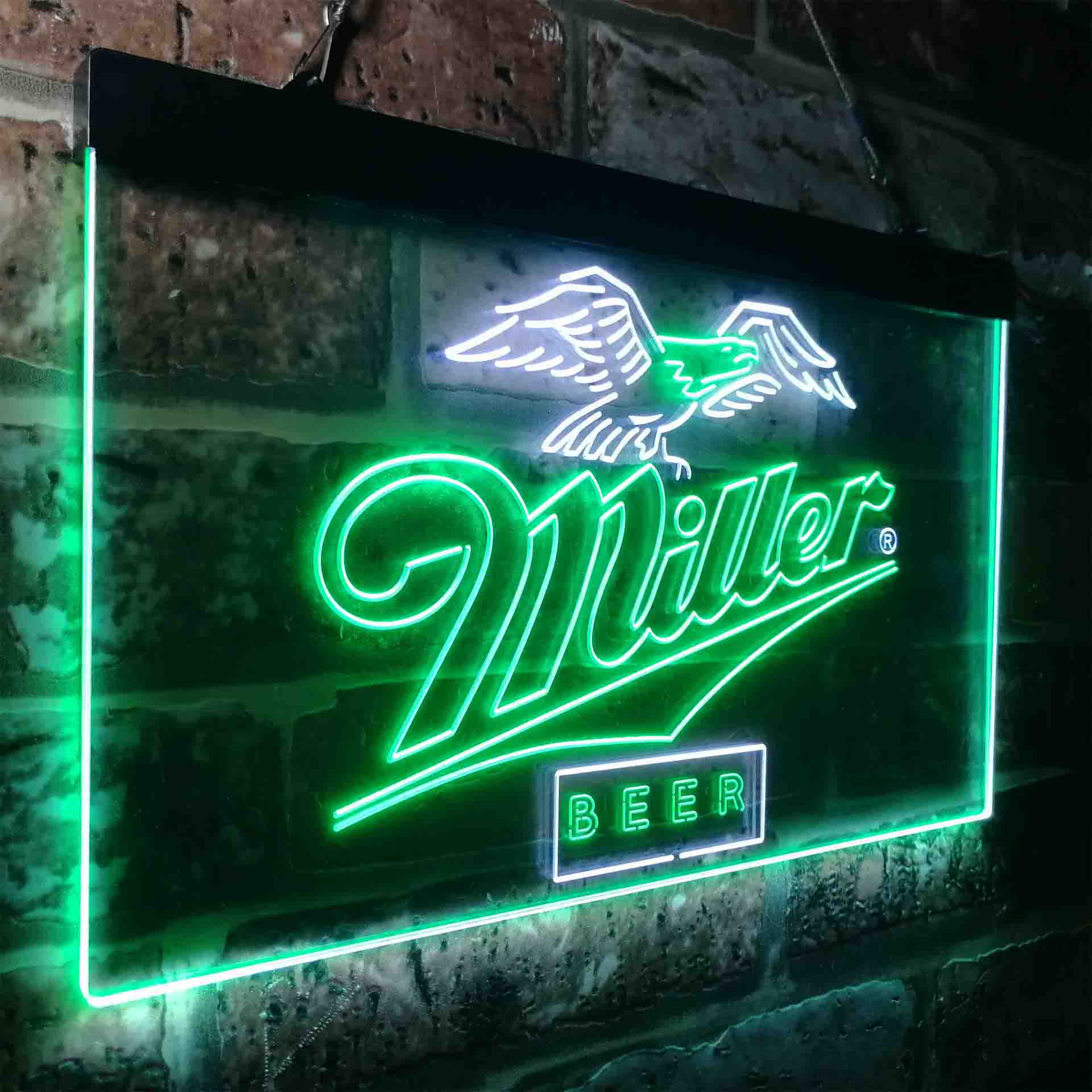 Miller Beer Eagle Classic LED Neon Sign