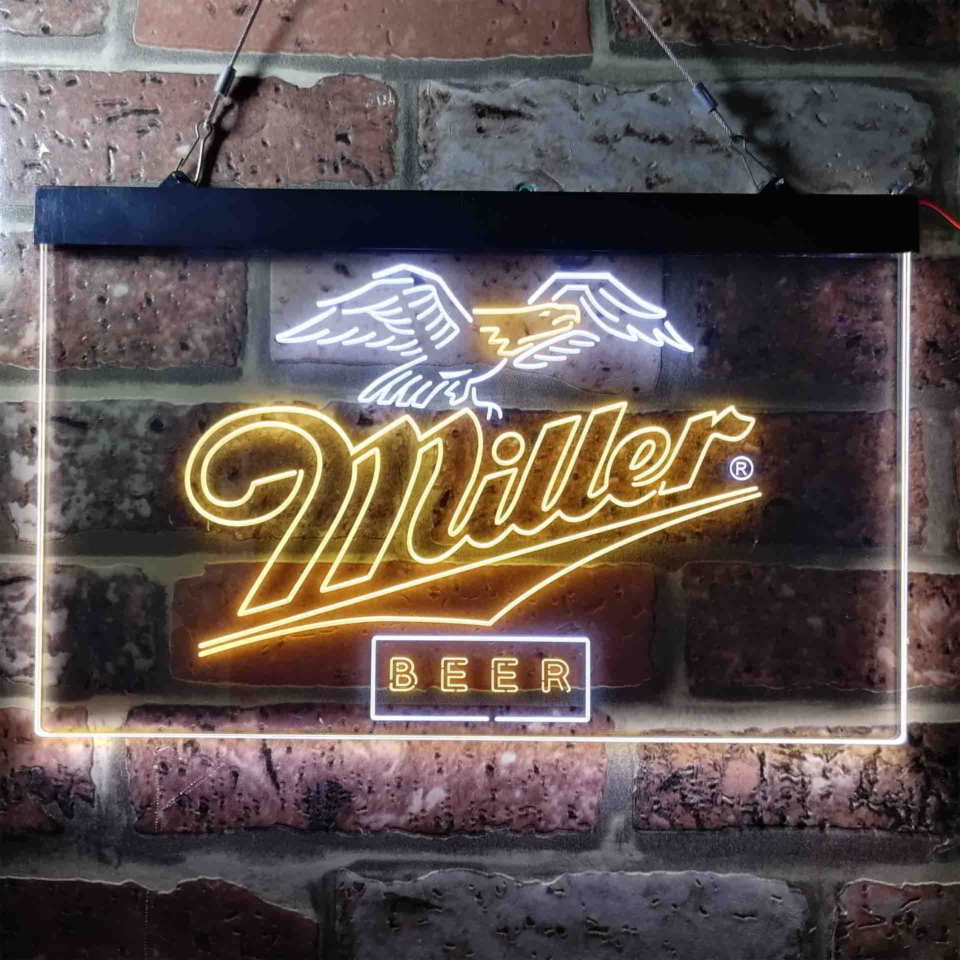 Miller Beer Eagle Classic LED Neon Sign