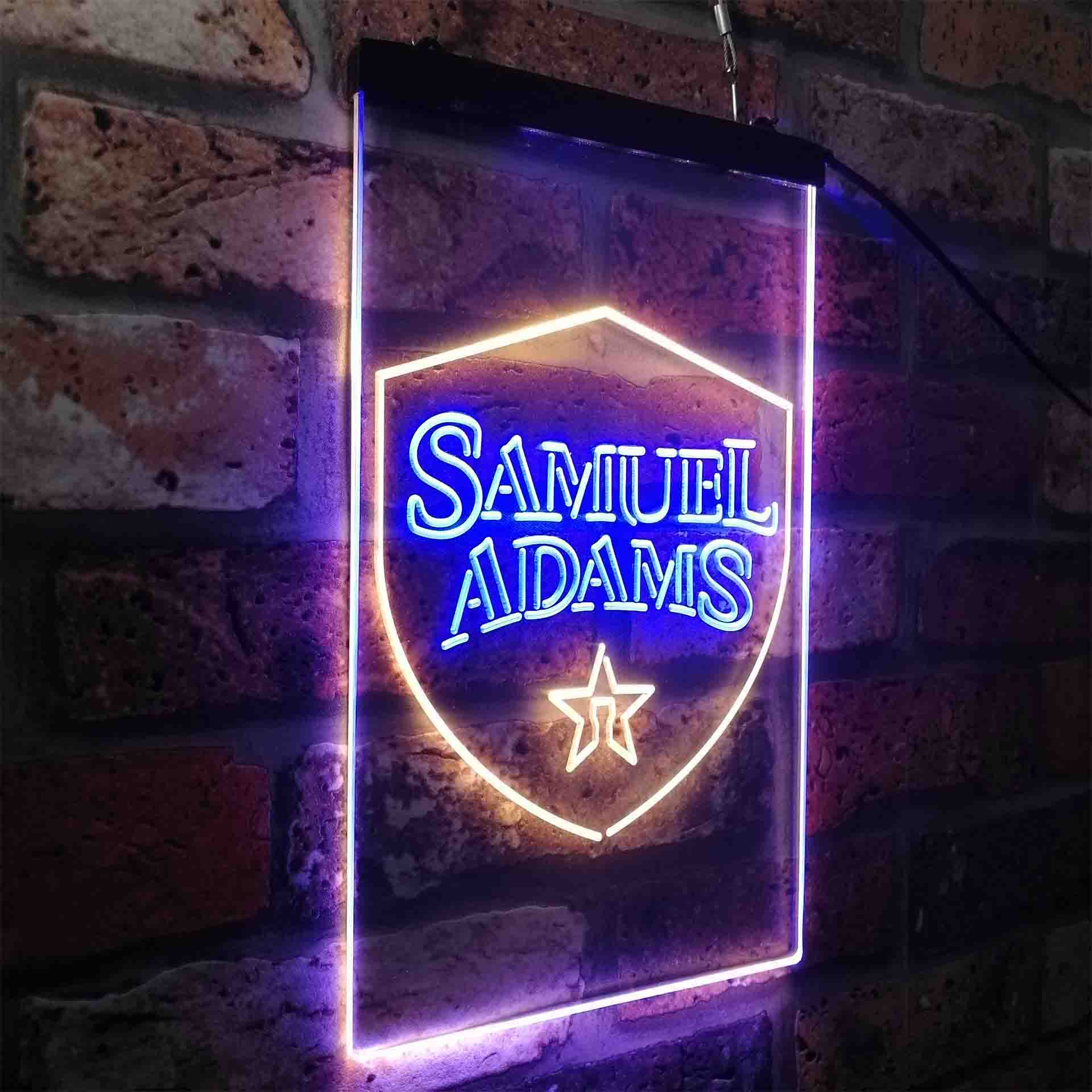 Samuel Adam Badge LED Neon Sign