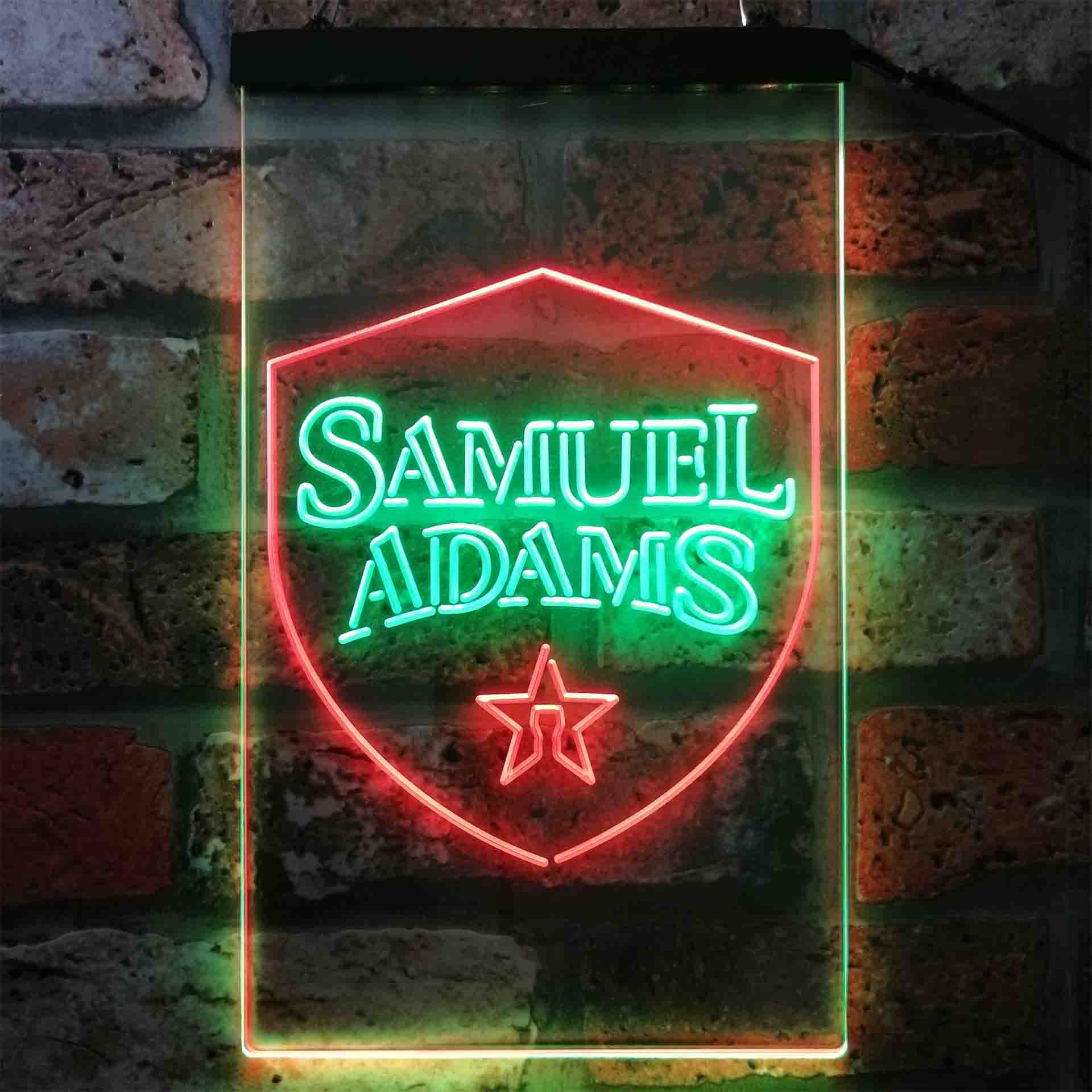 Samuel Adam Badge LED Neon Sign