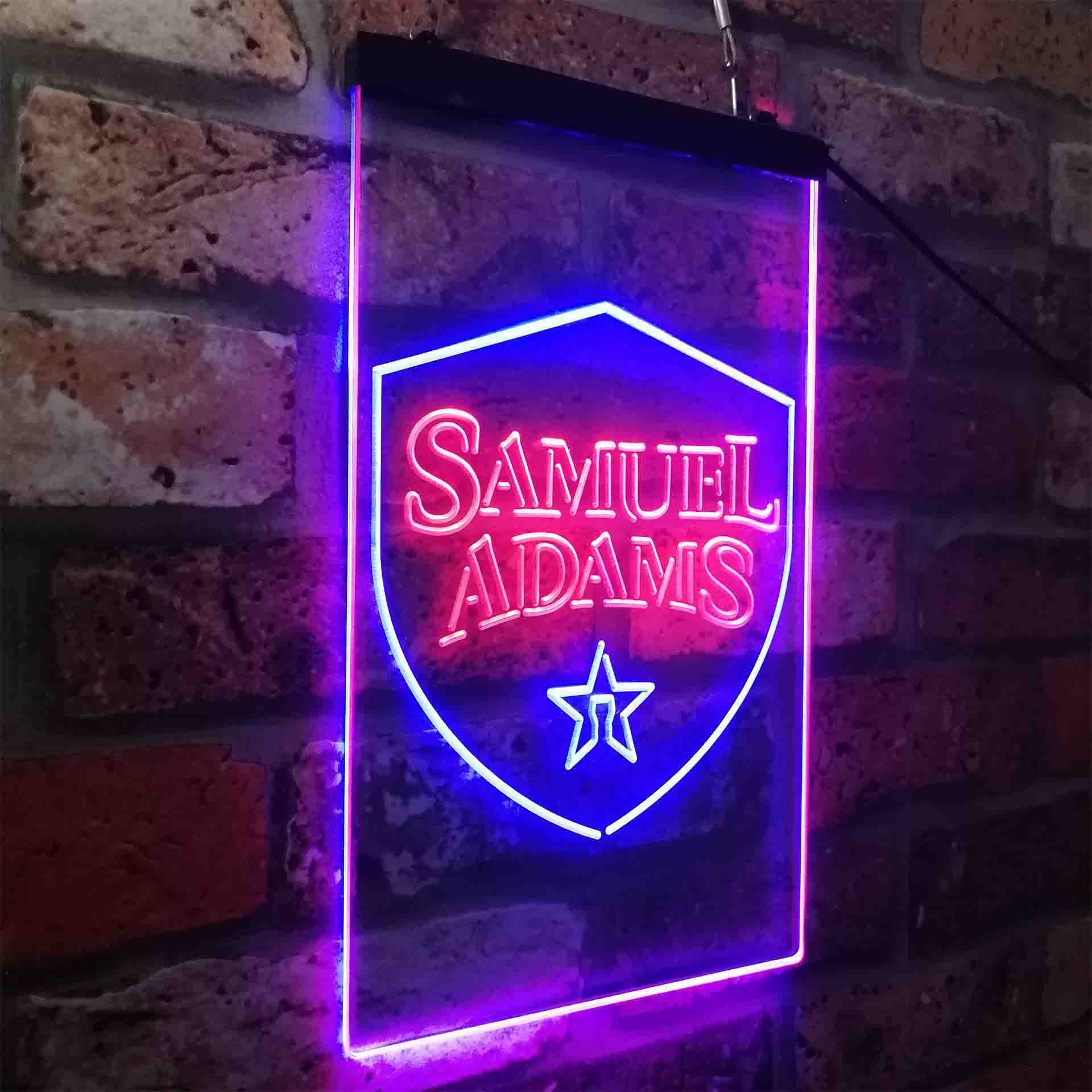 Samuel Adam Badge LED Neon Sign