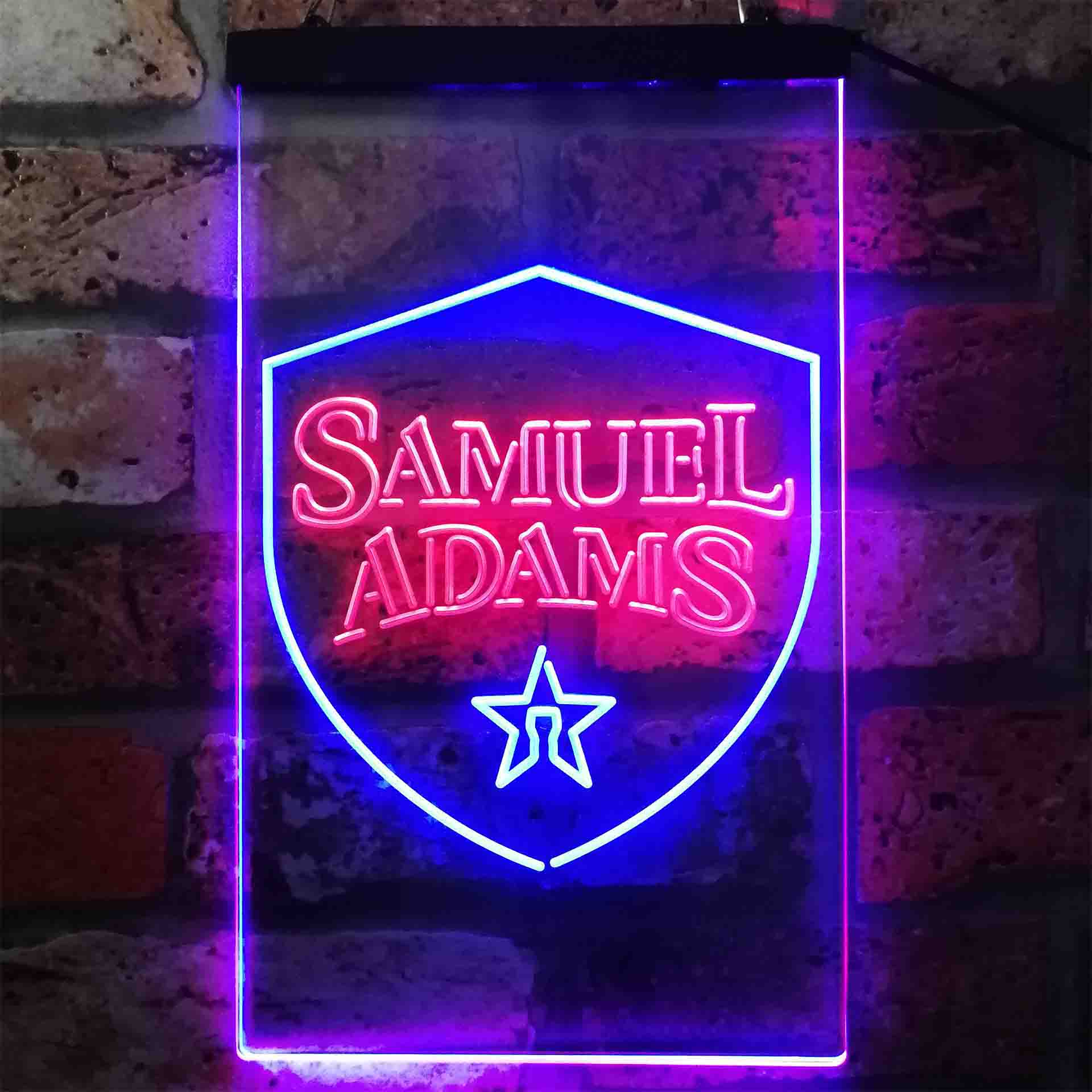 Samuel Adam Badge LED Neon Sign