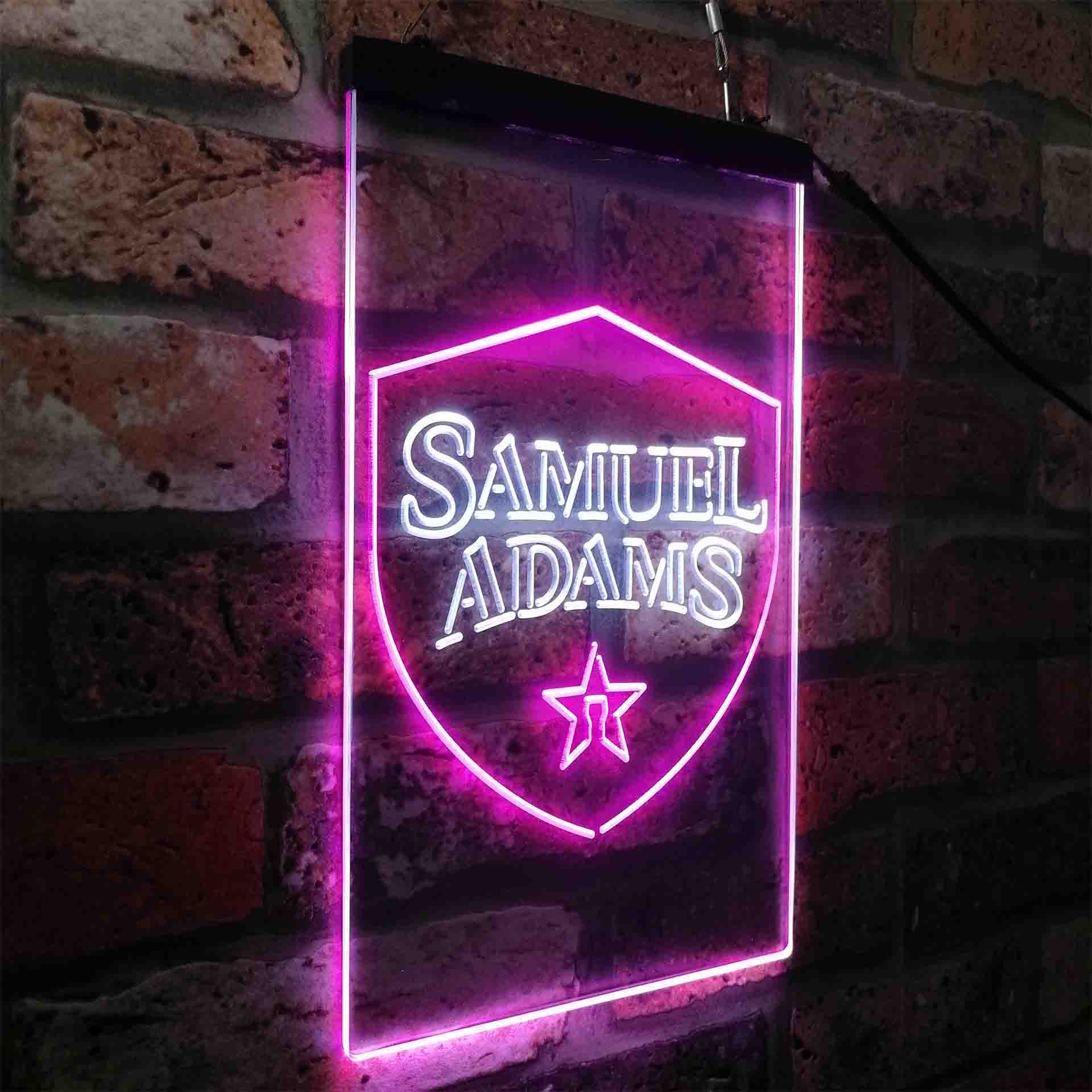 Samuel Adam Badge LED Neon Sign