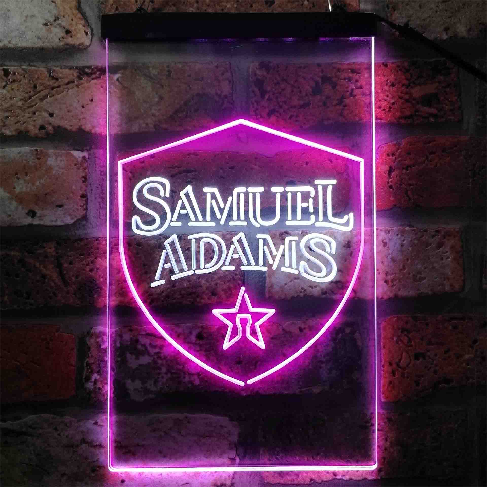 Samuel Adam Badge LED Neon Sign
