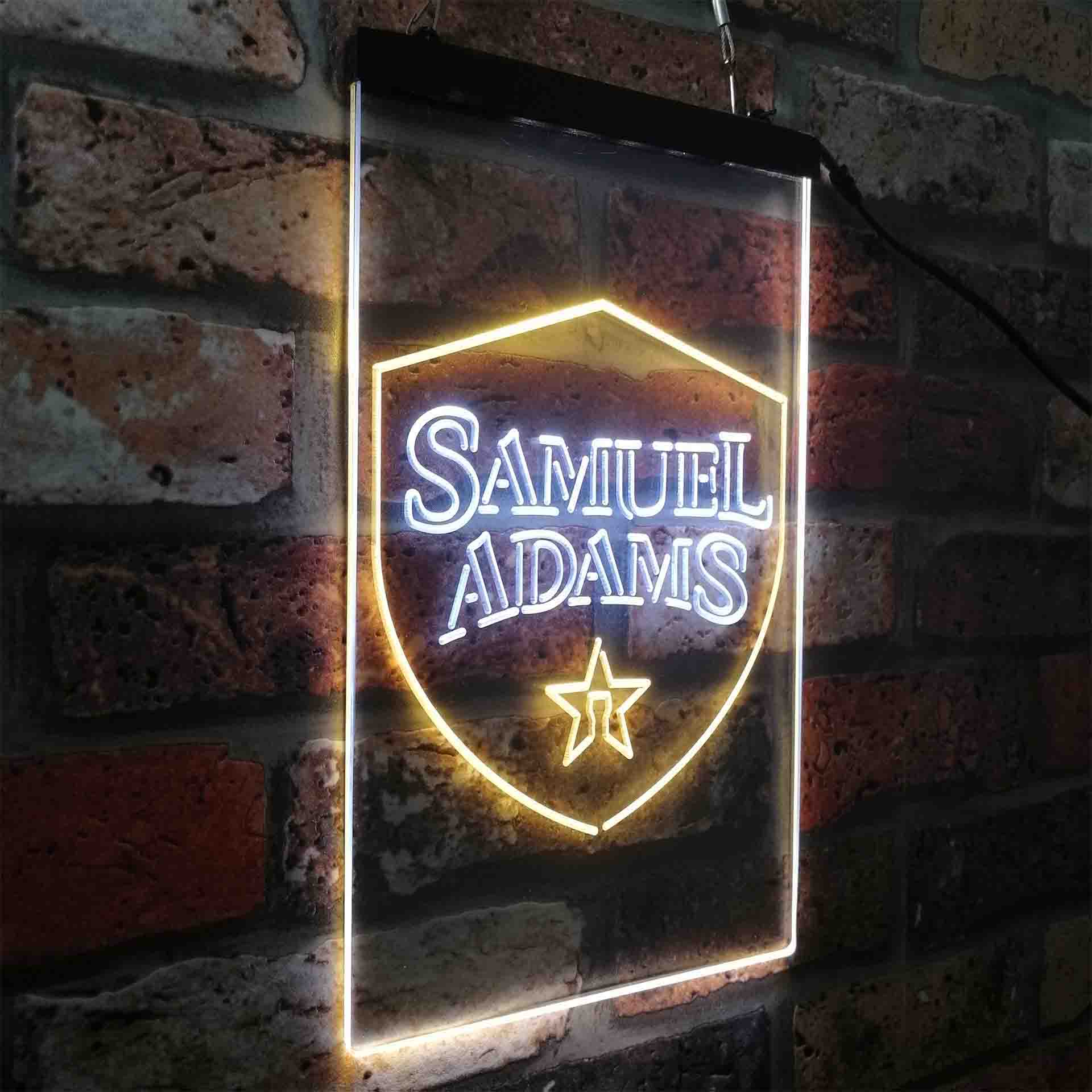 Samuel Adam Badge LED Neon Sign