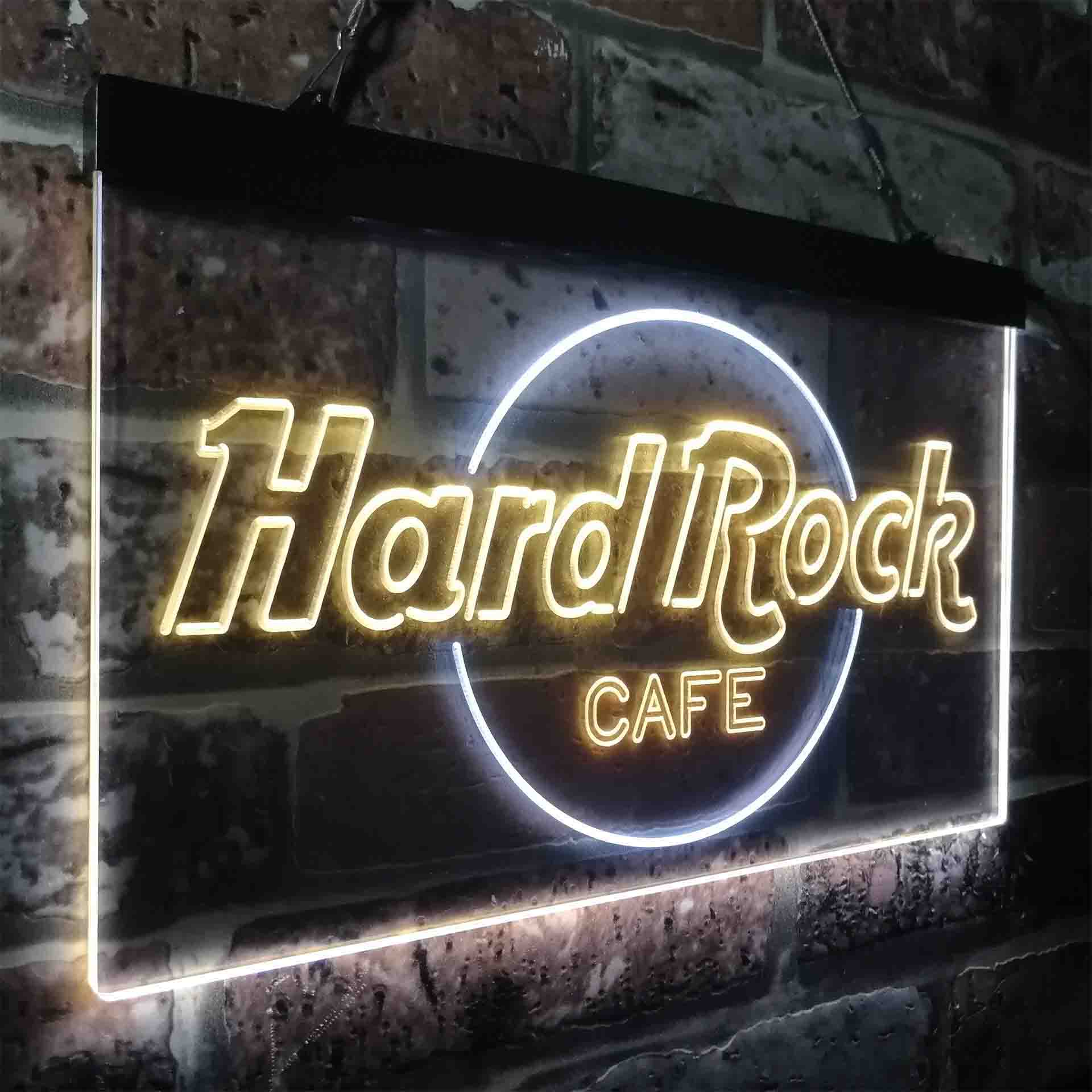 Hard Rock Cafe Restaurant LED Neon Sign