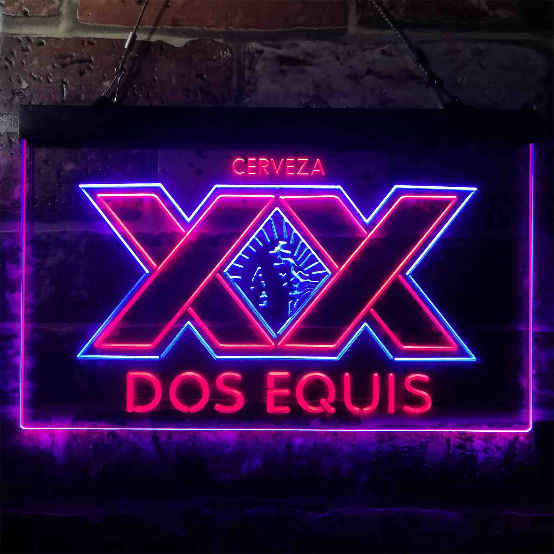 XX Dos Equis Beer LED Neon Sign
