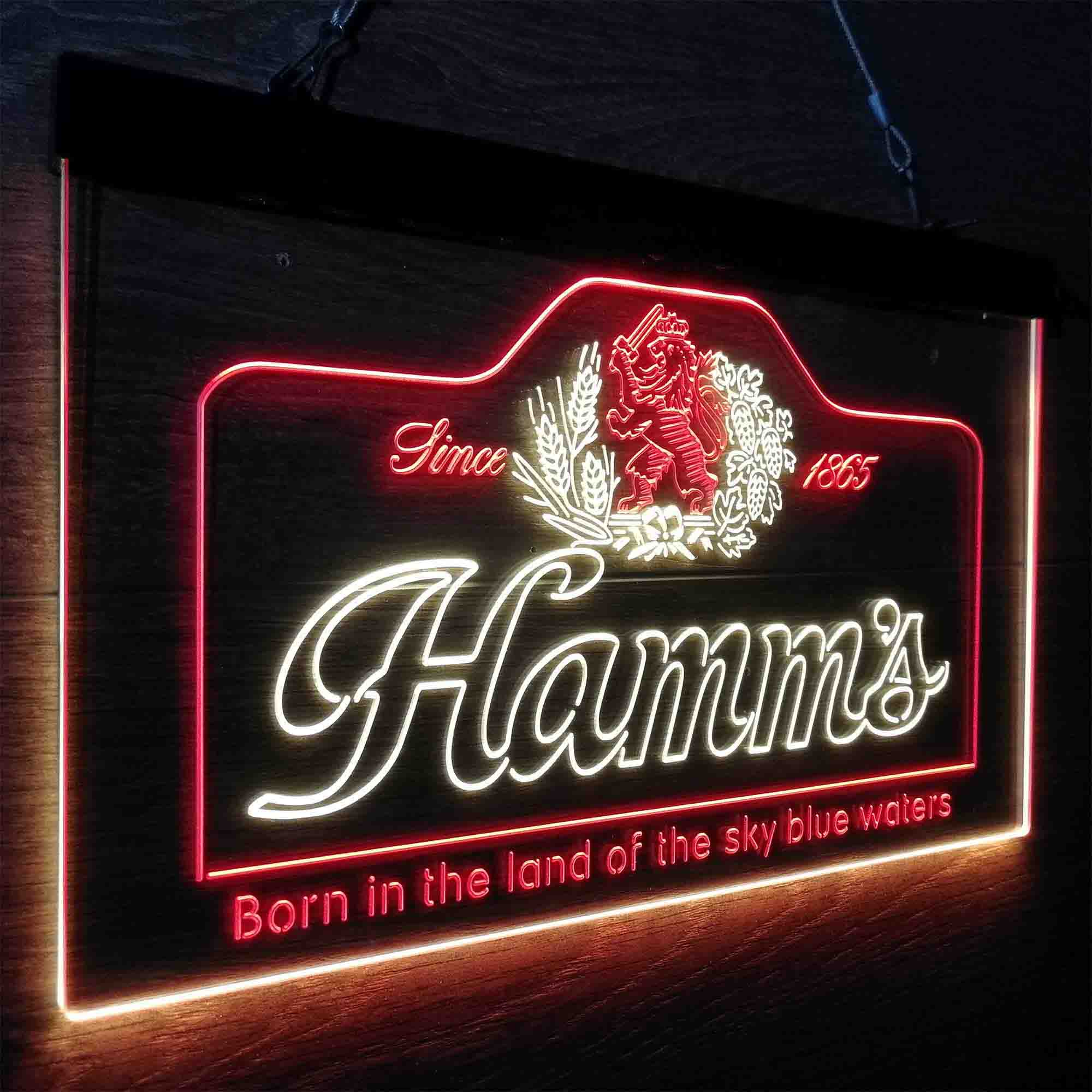 Hamm's Beer Since 1865 LED Neon Sign