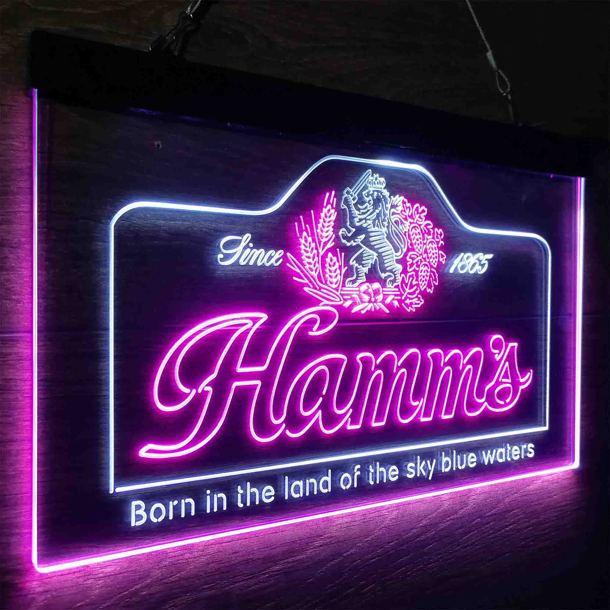 Hamm's Beer Since 1865 LED Neon Sign