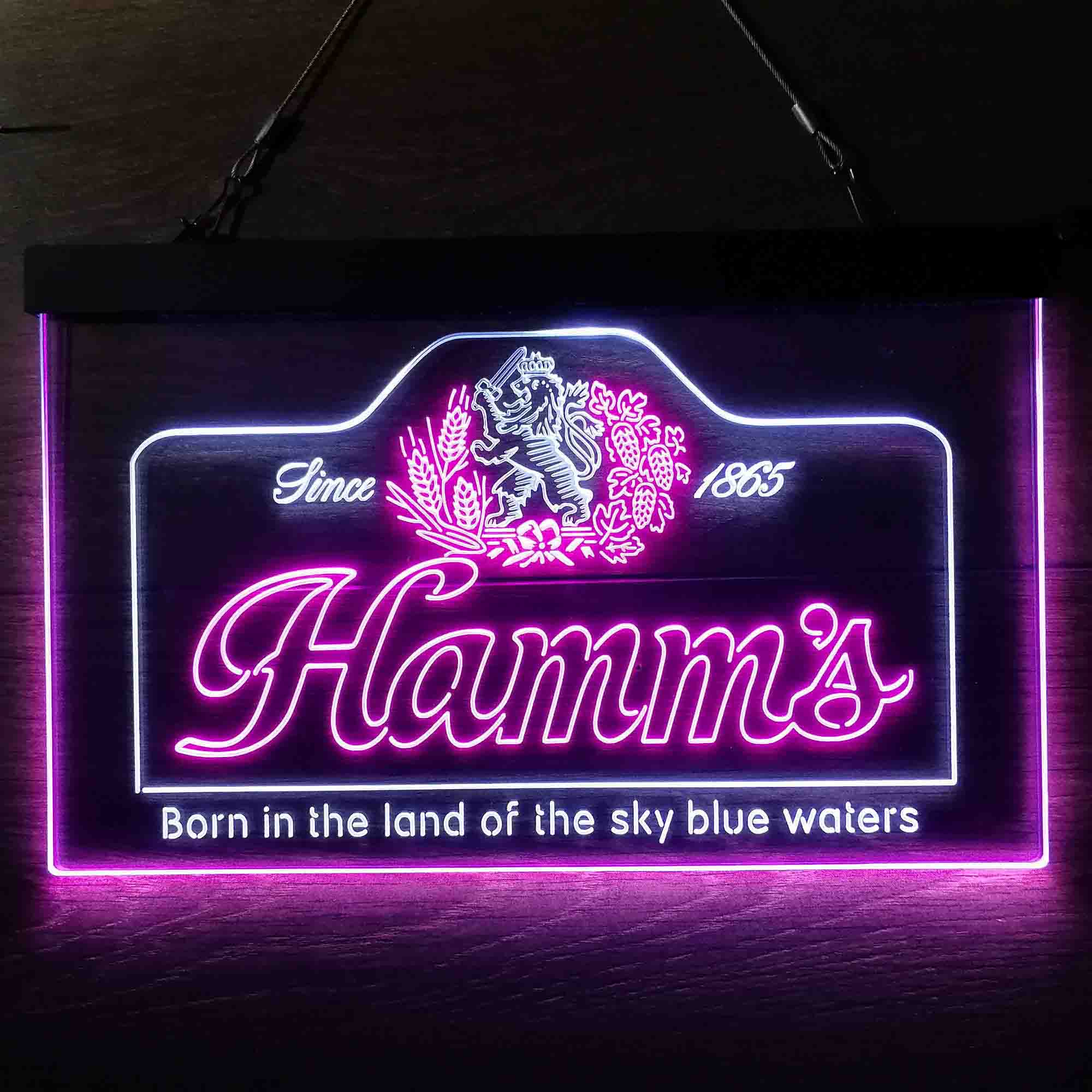 Hamm's Beer Since 1865 LED Neon Sign