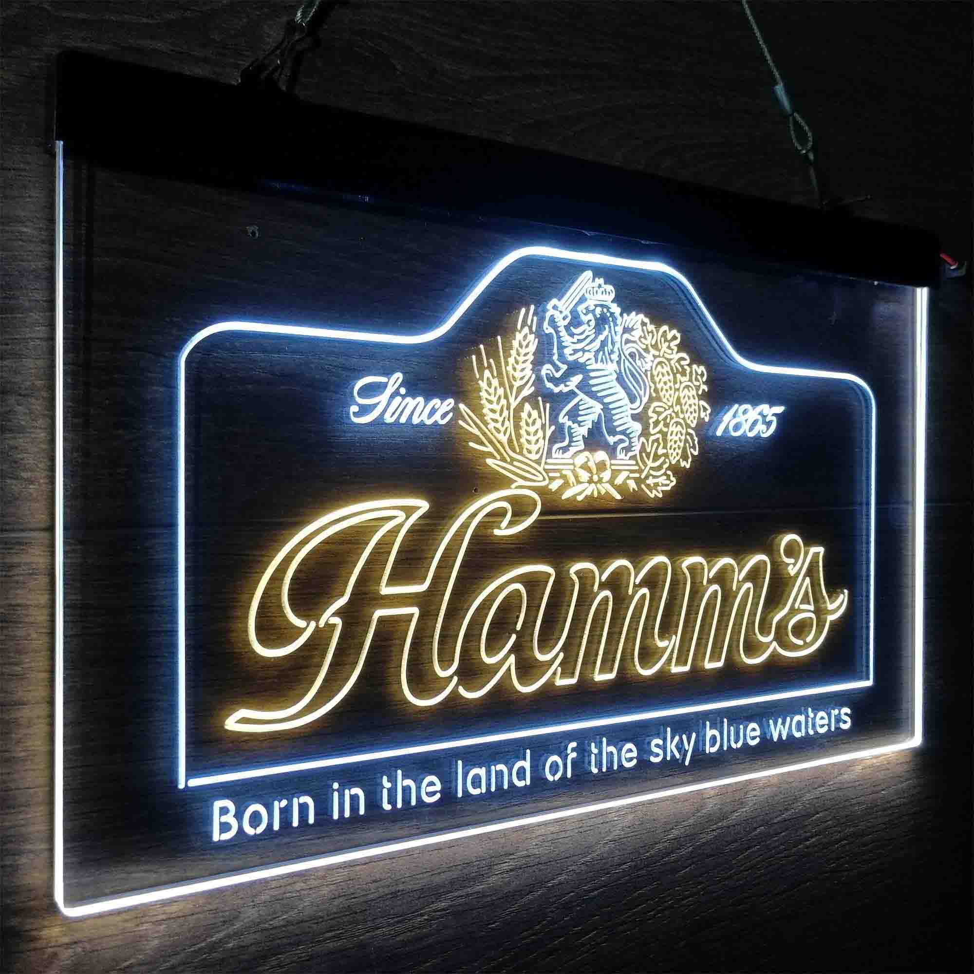 Hamm's Beer Since 1865 LED Neon Sign