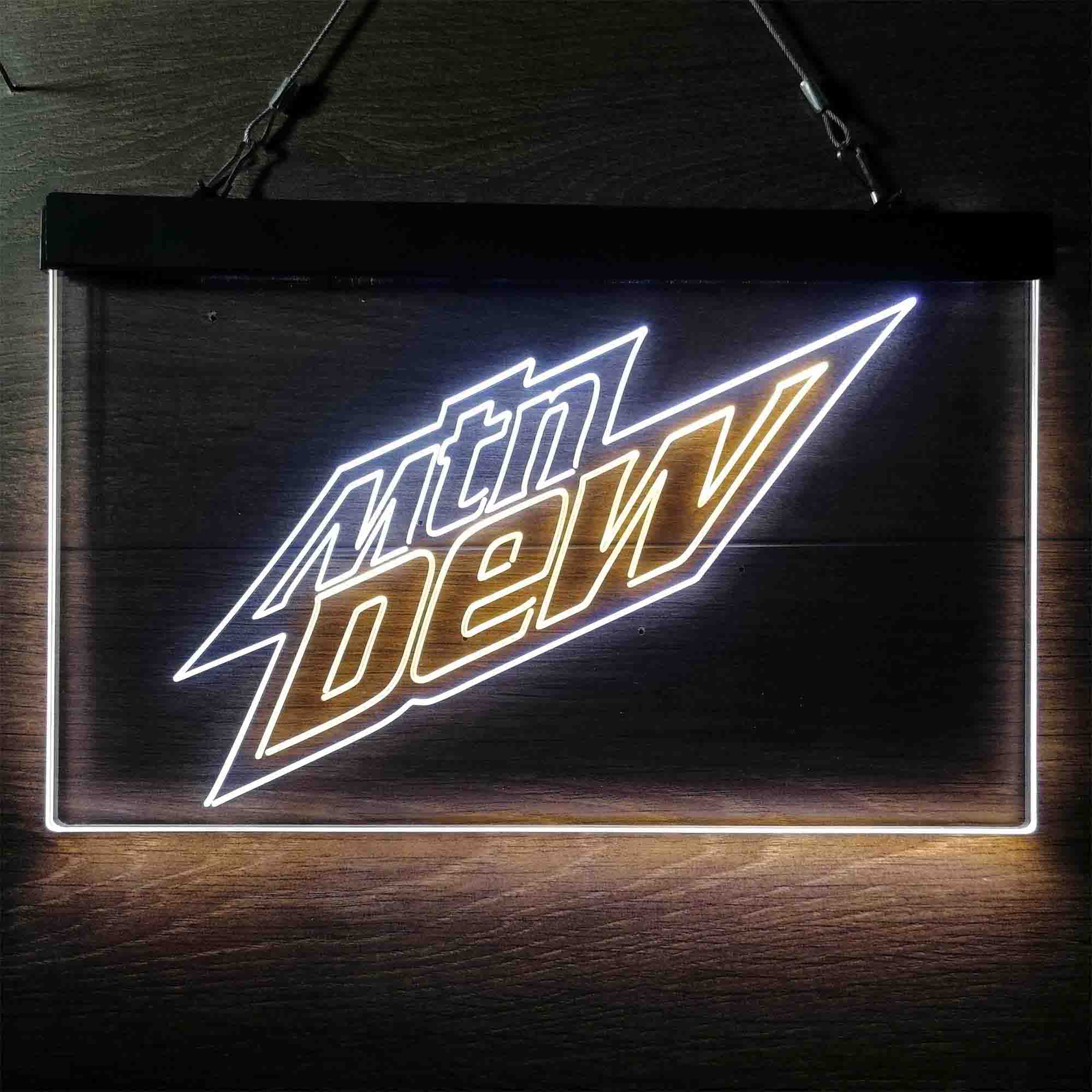 Mountains Dews Mtn Drink LED Neon Sign
