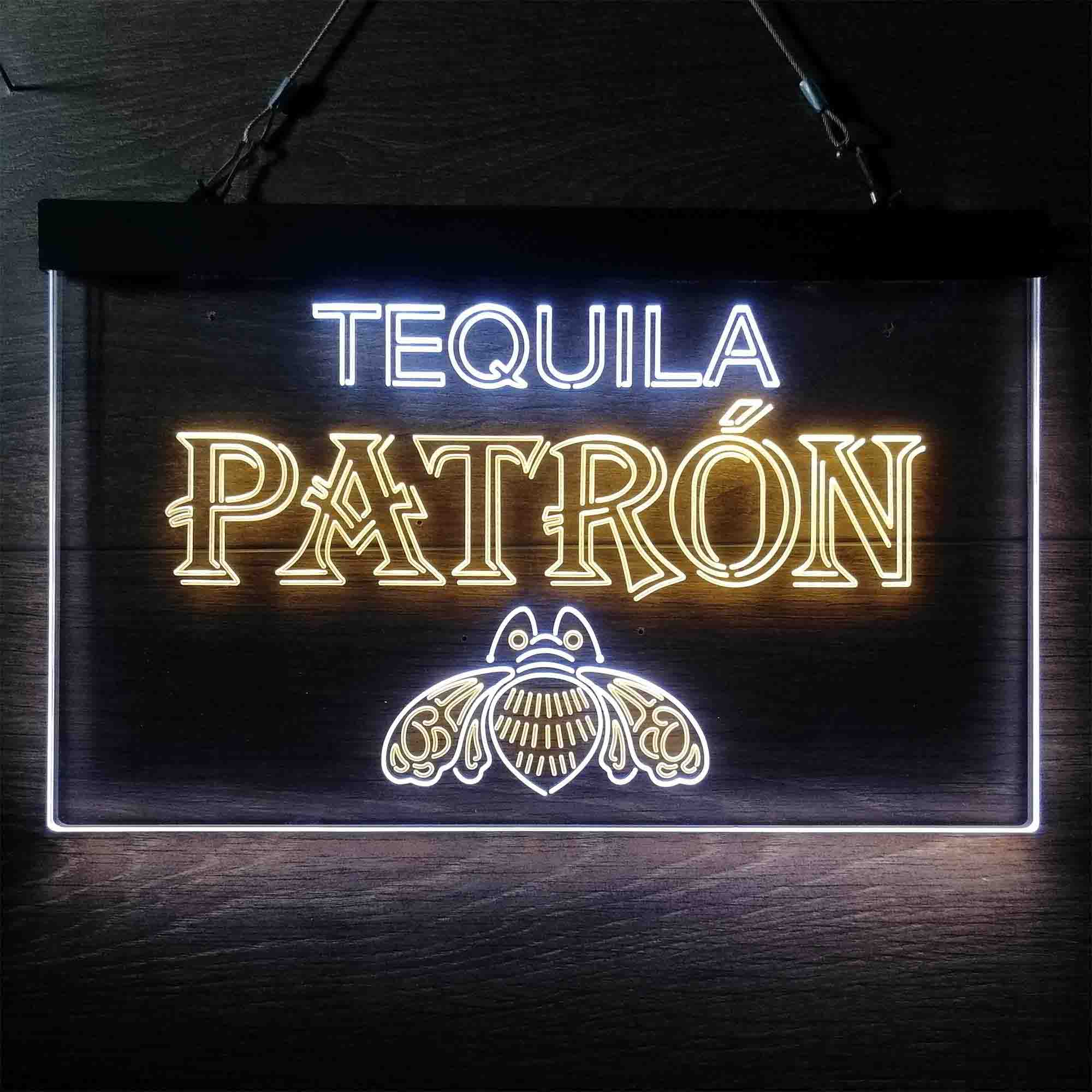 Tequila Patron Wine LED Neon Sign