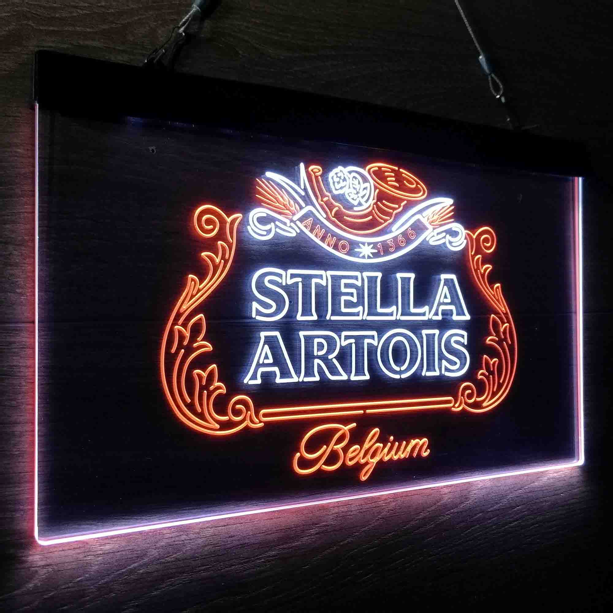 Stella Artois Belgium LED Neon Sign